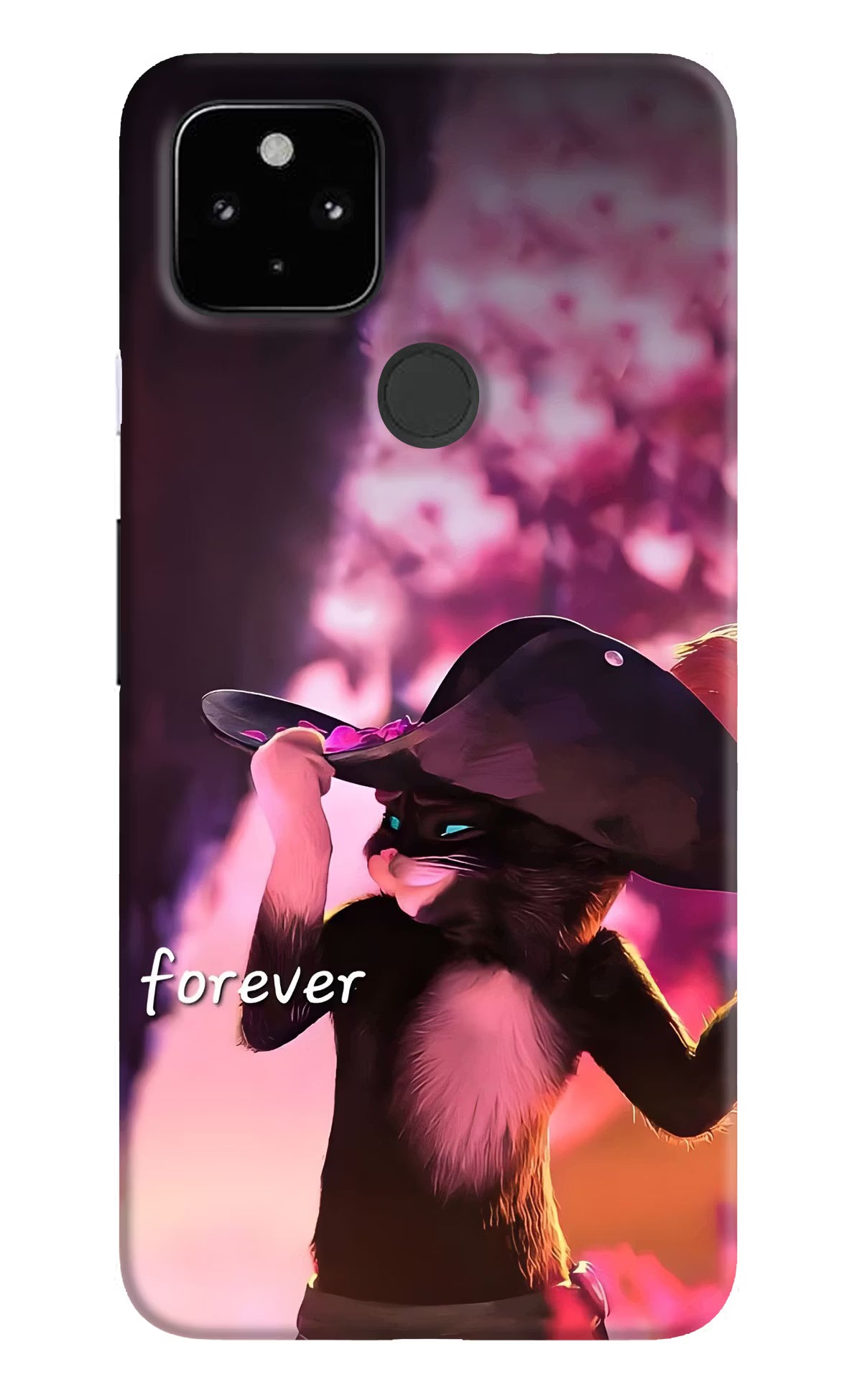 Forever Cat Google Pixel 4A Back Cover - Forever Cat Google Pixel 4A Hard Case Back Cover by Casekaro Forever Cat Google Pixel 4A Hard Case Back Cover by Casekaro