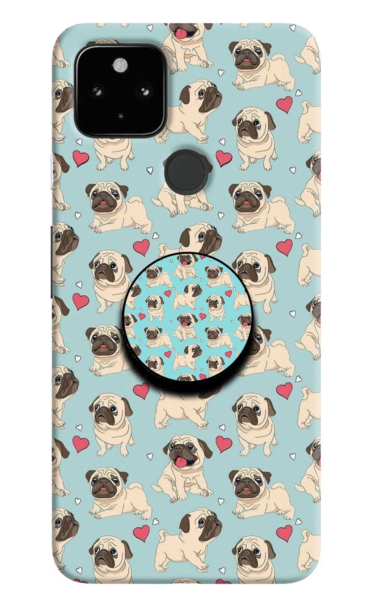 Pug Dog Google Pixel 4A Pop Case - Pug Dog Google Pixel 4A Pop Case by Casekaro Pug Dog Google Pixel 4A Pop Case by Casekaro