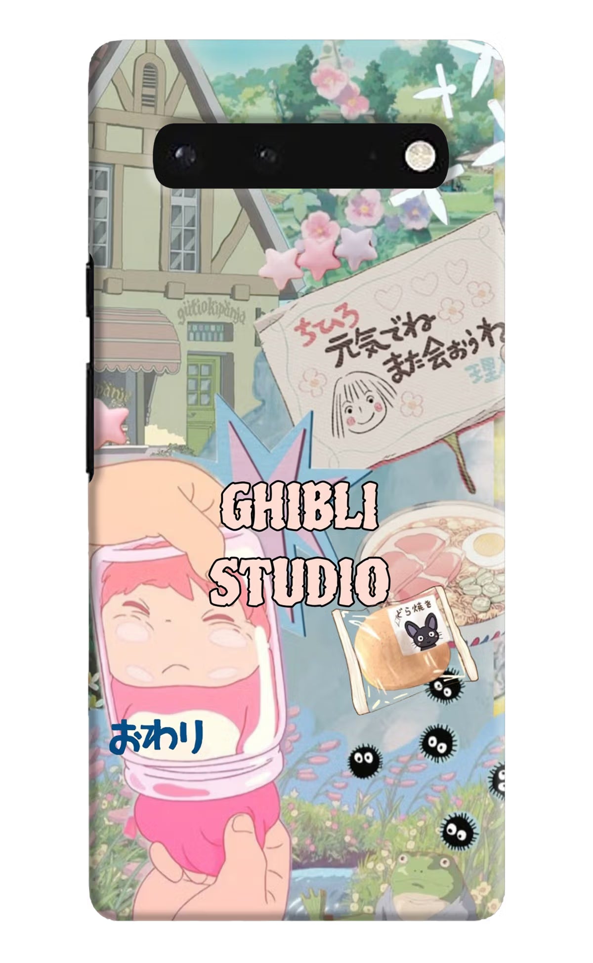 Studio Ghibli Google Pixel 6 Back Cover - Studio Ghibli Google Pixel 6 Back Cover Studio Ghibli Google Pixel 6 Back Cover