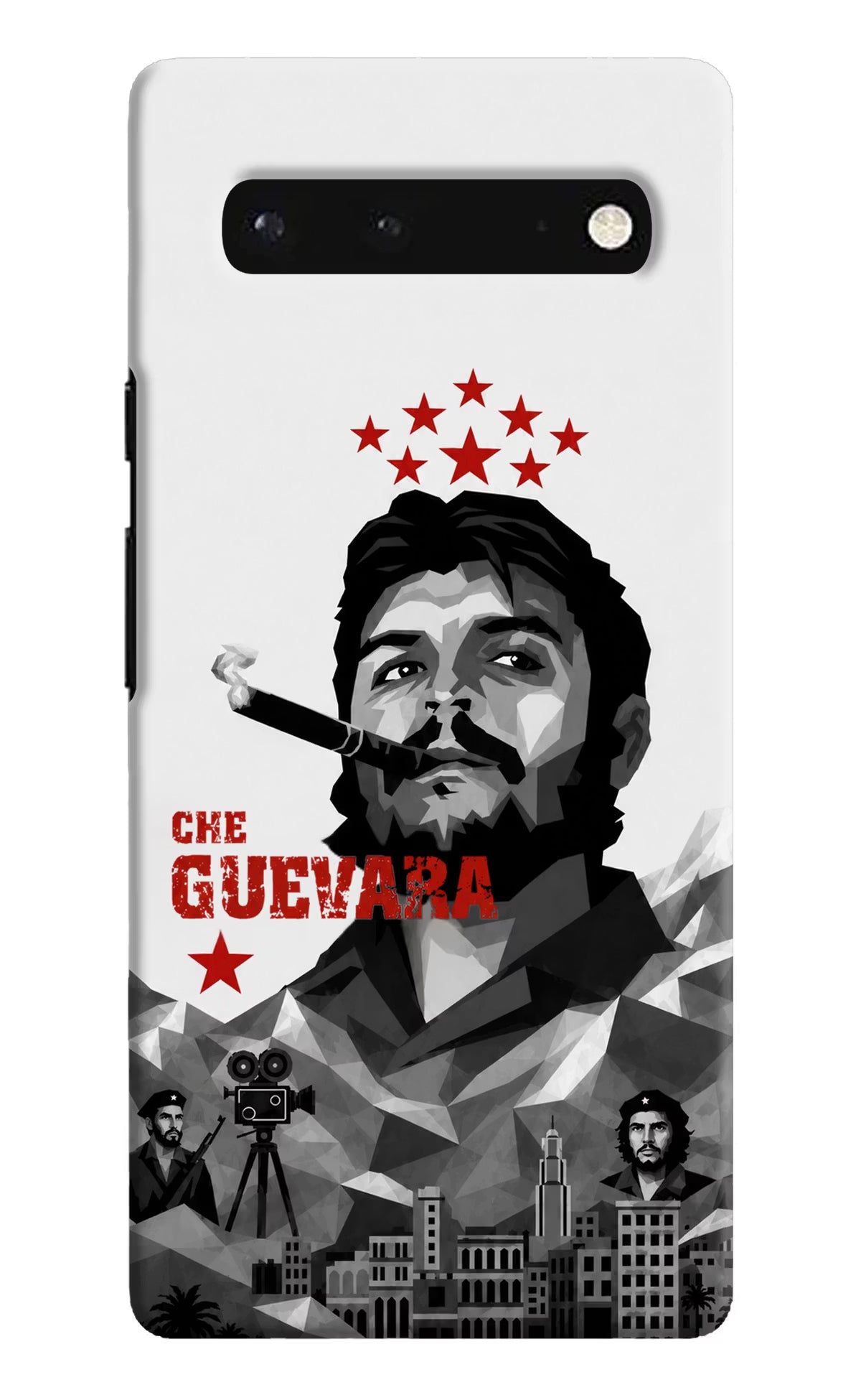 Che Guevara Iconic Google Pixel 6 Back Cover - Che Guevara Iconic Google Pixel 6 Back Cover Che Guevara Iconic Google Pixel 6 Back Cover