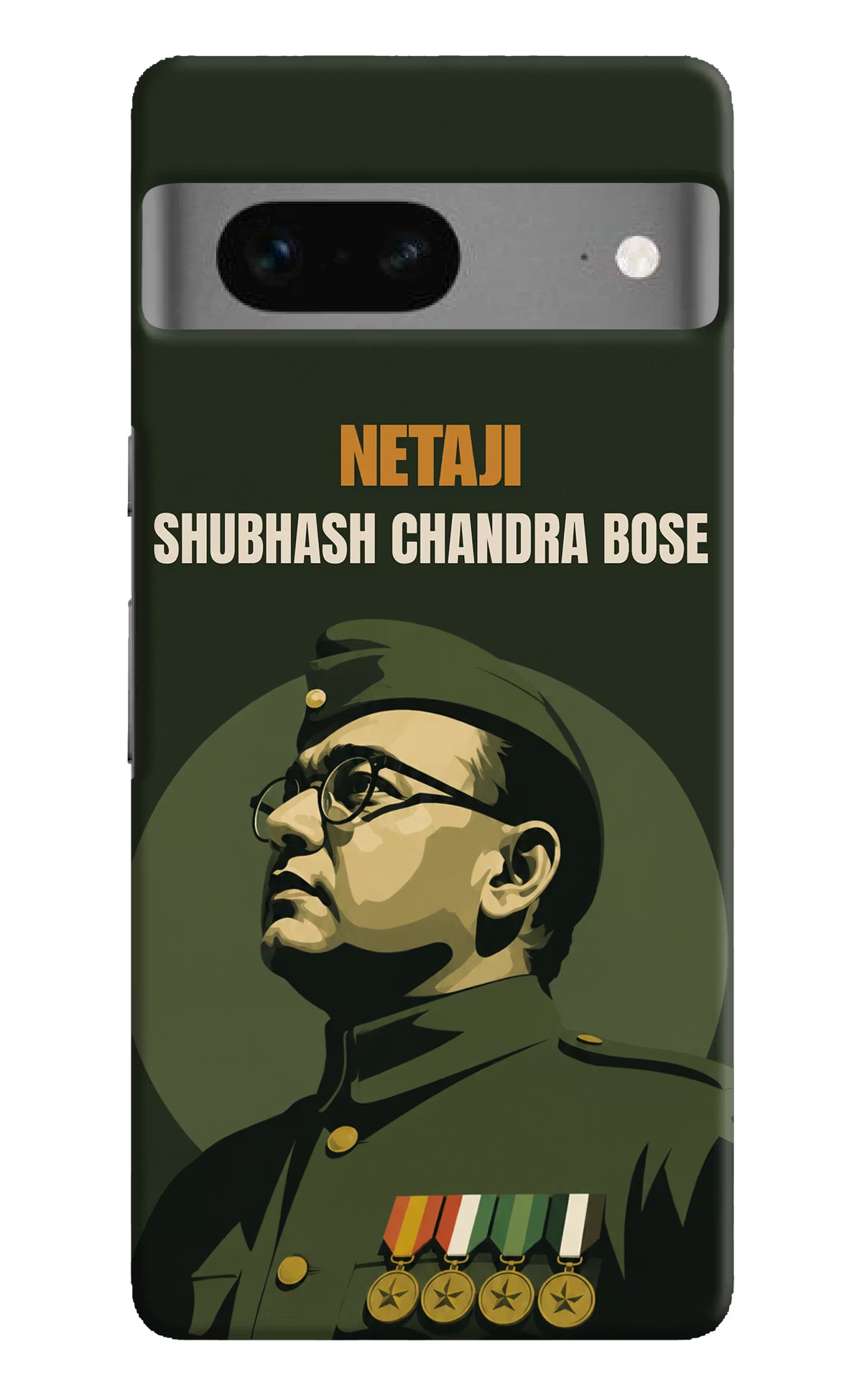 Netaji Legacy Google Pixel 7 Back Cover - Netaji Legacy Google Pixel 7 Back Cover Netaji Legacy Google Pixel 7 Back Cover