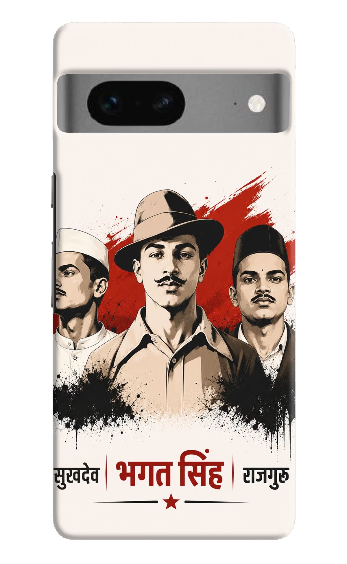 Sardar Patel Iron Will Google Pixel 7 Back Cover - Sardar Patel Iron Will Google Pixel 7 Back Cover Sardar Patel Iron Will Google Pixel 7 Back Cover