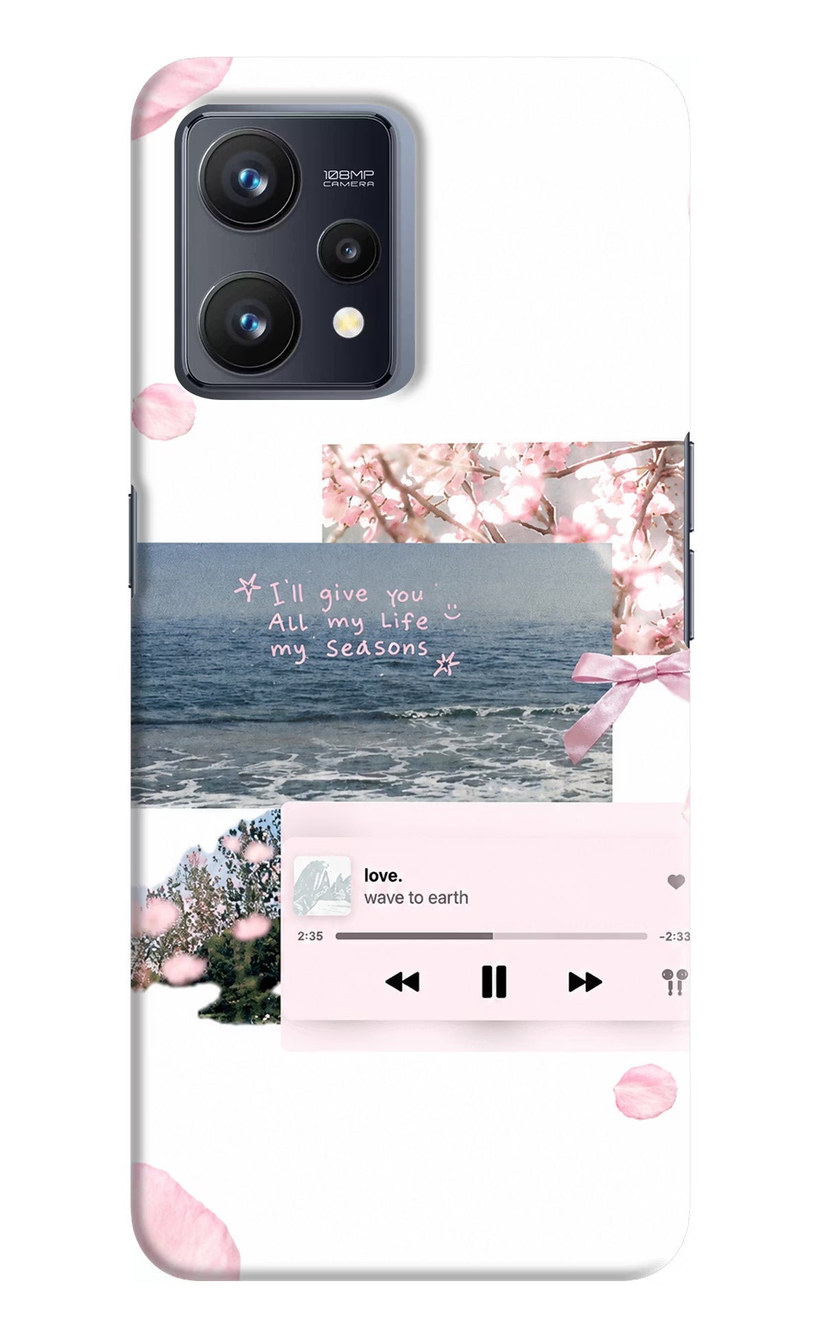 Wave to earth Realme 9 4G Back Cover - Wave to earth Realme 9 4G Back Cover Wave to earth Realme 9 4G Back Cover