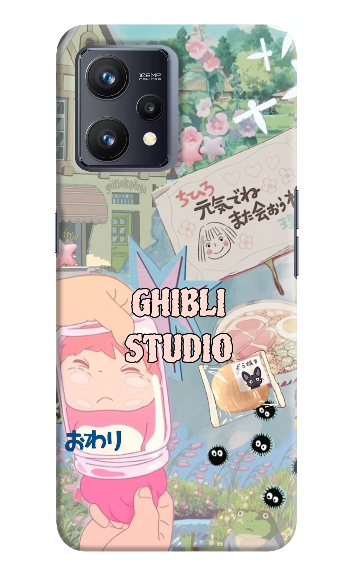 Studio Ghibli Realme 9 4G Back Cover - Studio Ghibli Realme 9 4G Back Cover Studio Ghibli Realme 9 4G Back Cover