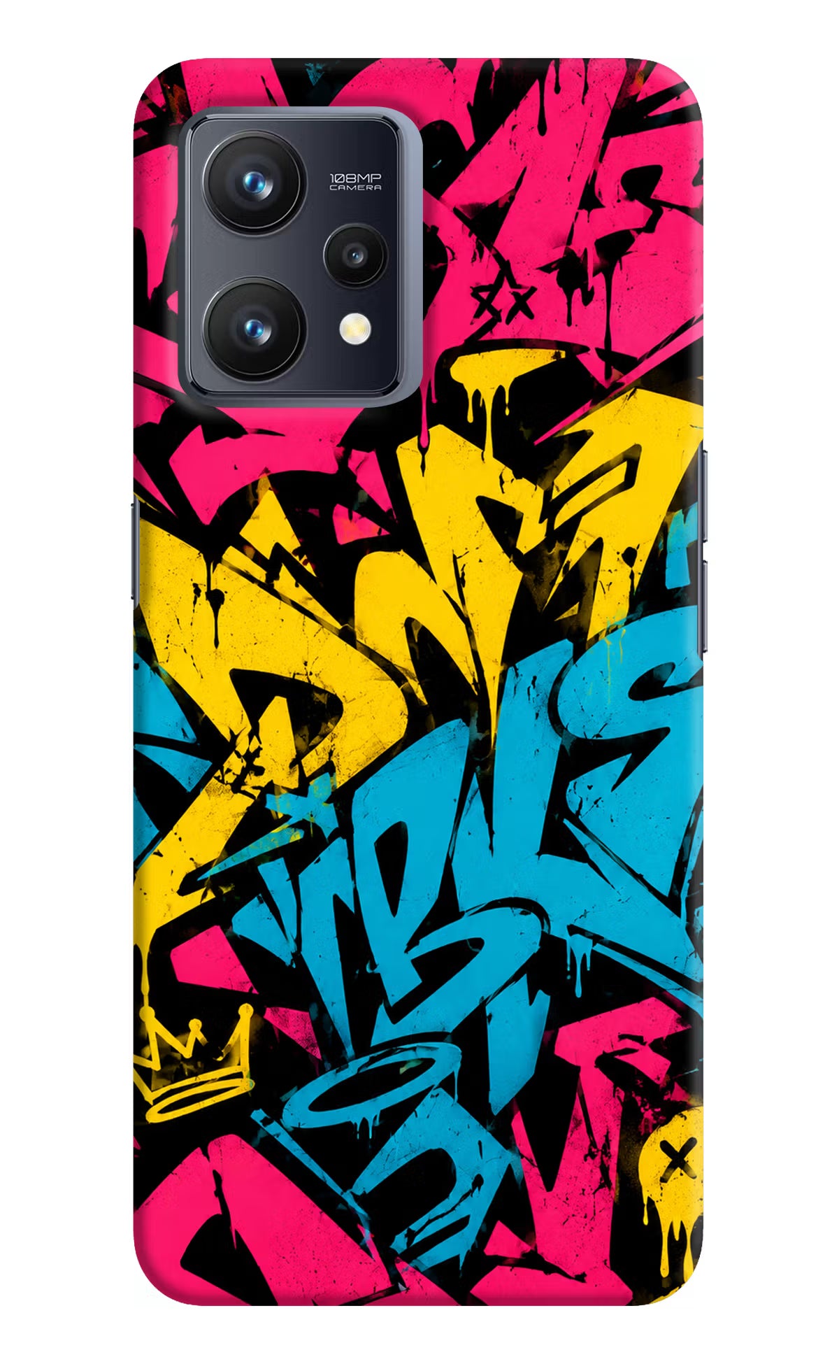 Graffiti Vibe Realme 9 4G Back Cover - Graffiti Vibe Realme 9 4G Back Cover Graffiti Vibe Realme 9 4G Back Cover