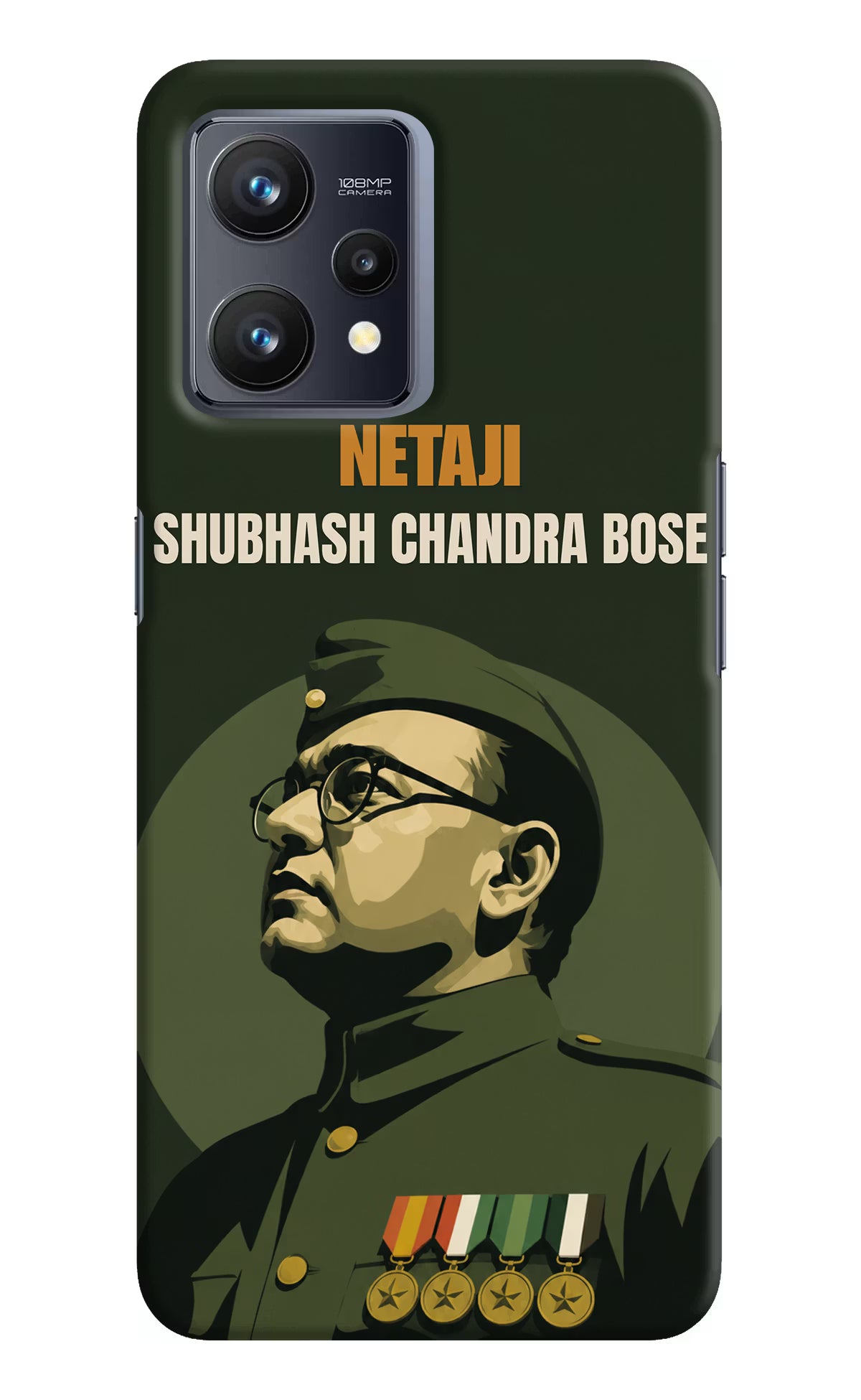 Netaji Legacy Realme 9 4G Back Cover - Netaji Legacy Realme 9 4G Back Cover Netaji Legacy Realme 9 4G Back Cover