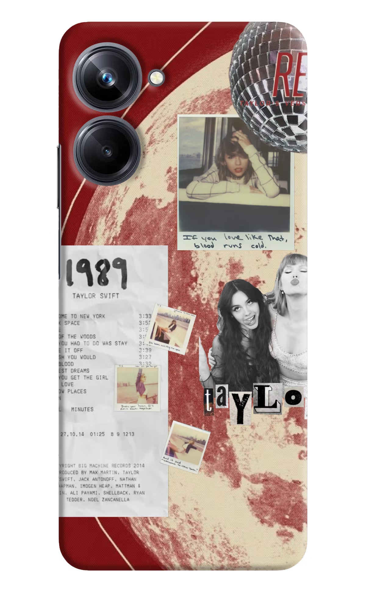 Taylor Swift Realme 10 Pro 5G Back Cover - Taylor Swift Realme 10 Pro 5G Back Cover Taylor Swift Realme 10 Pro 5G Back Cover