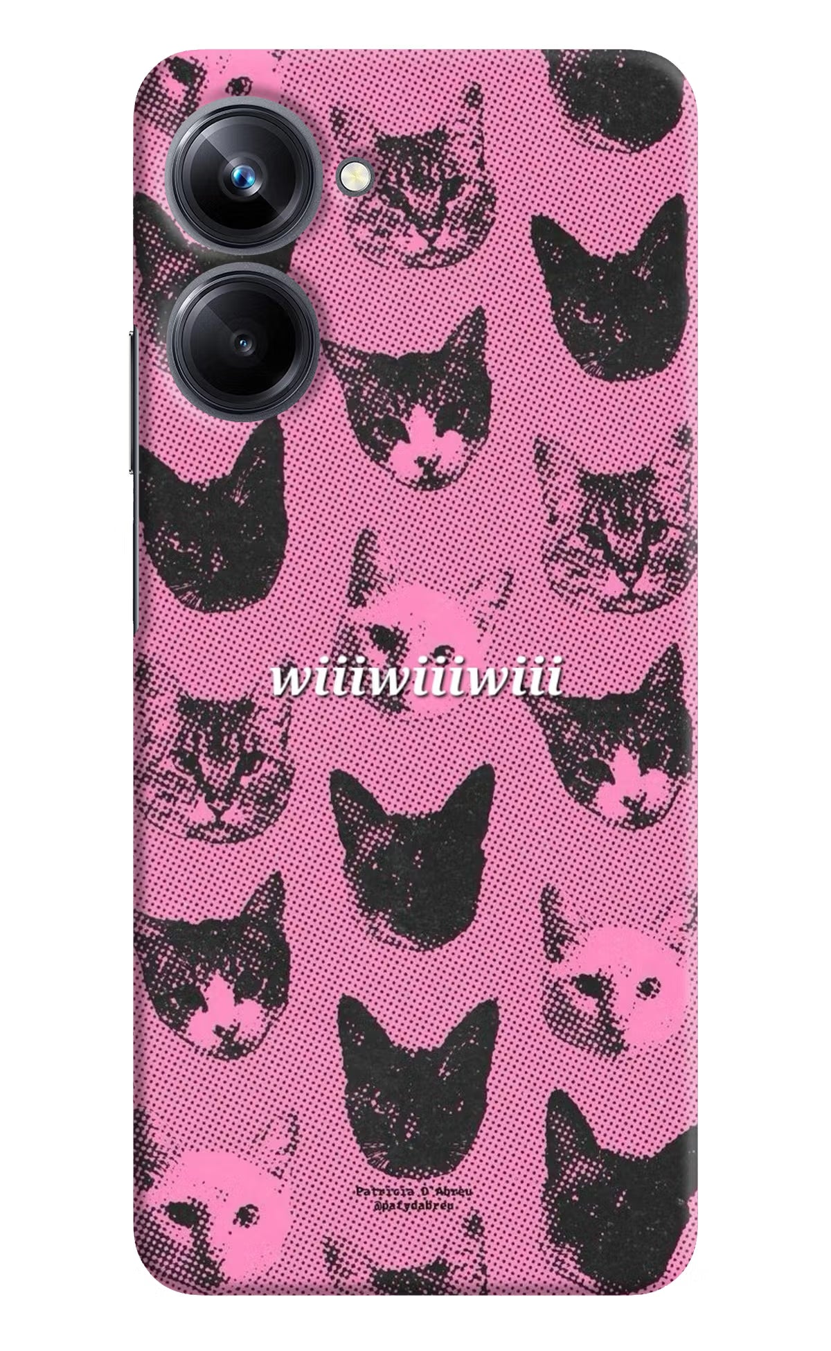 Pink Cats Realme 10 Pro 5G Back Cover - Pink Cats Realme 10 Pro 5G Back Cover Pink Cats Realme 10 Pro 5G Back Cover