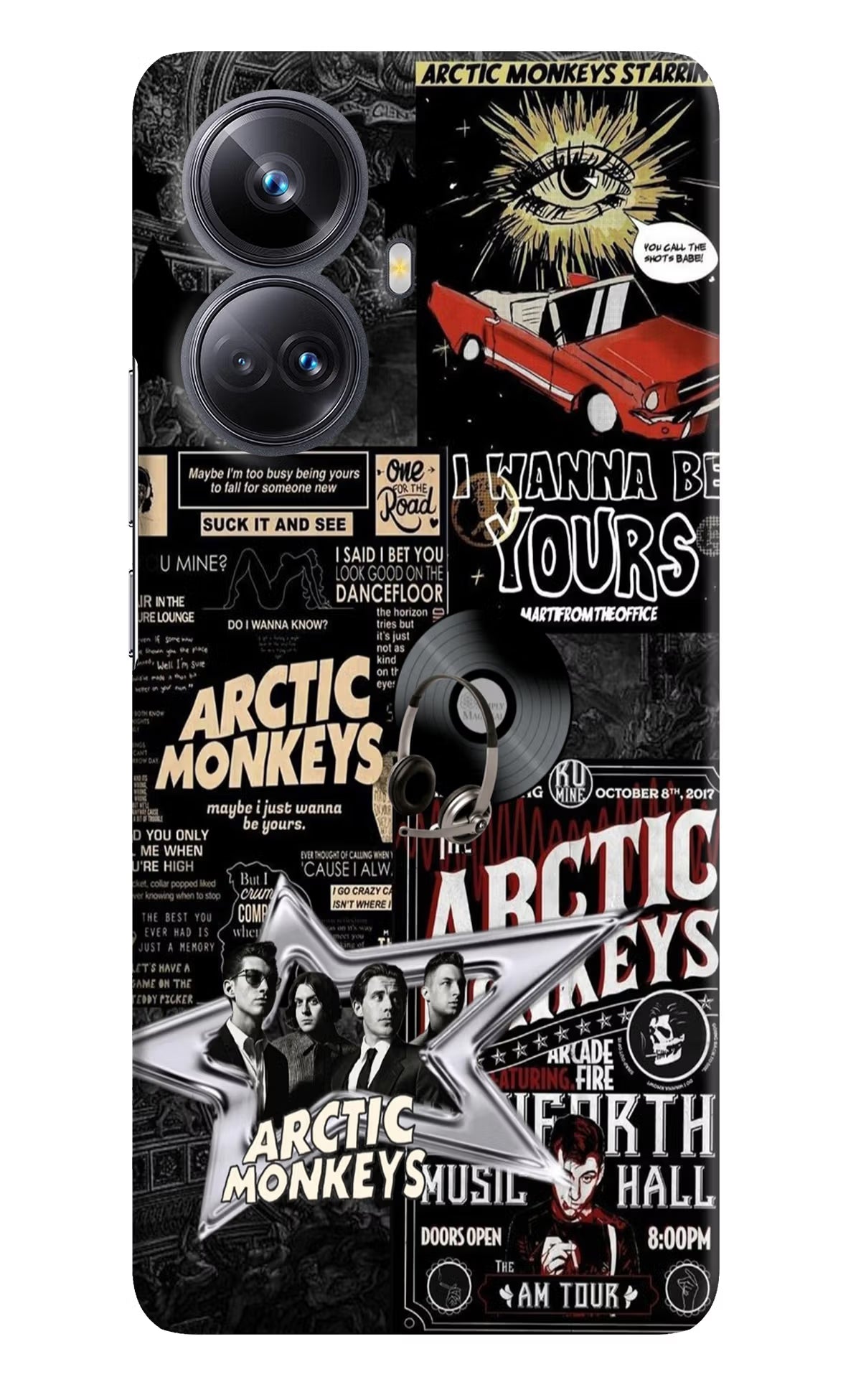 Arctic Monkeys Realme 10 Pro+ 5G Back Cover - Arctic Monkeys Realme 10 Pro+ 5G Back Cover Arctic Monkeys Realme 10 Pro+ 5G Back Cover