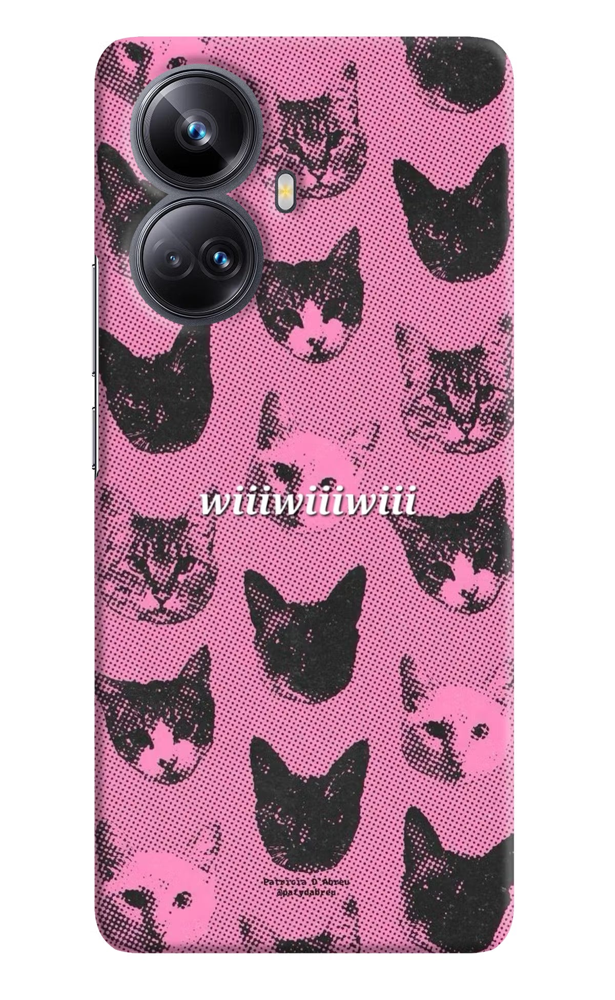 Pink Cats Realme 10 Pro+ 5G Back Cover - Pink Cats Realme 10 Pro+ 5G Back Cover Pink Cats Realme 10 Pro+ 5G Back Cover