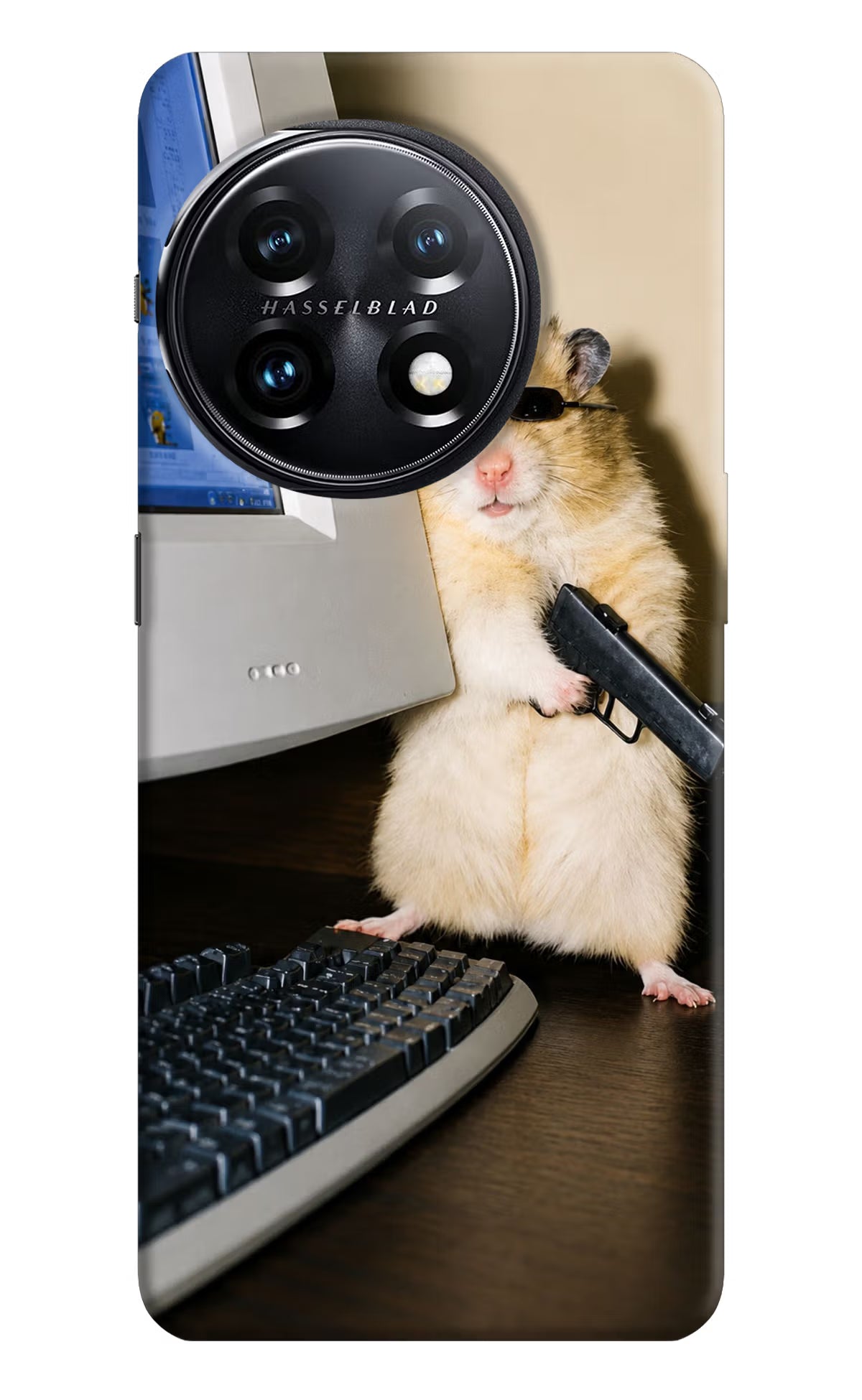 Hacker Hamster OnePlus 11 5G Back Cover - Hacker Hamster OnePlus 11 5G Back Cover Hacker Hamster OnePlus 11 5G Back Cover