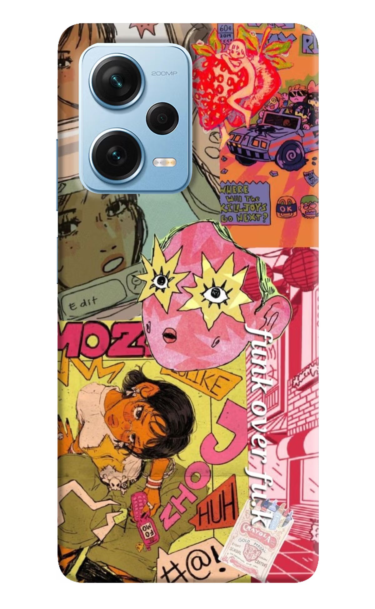 Funkover Redmi Note 12 Pro+ 5G Back Cover - Funkover Redmi Note 12 Pro+ 5G Back Cover Funkover Redmi Note 12 Pro+ 5G Back Cover