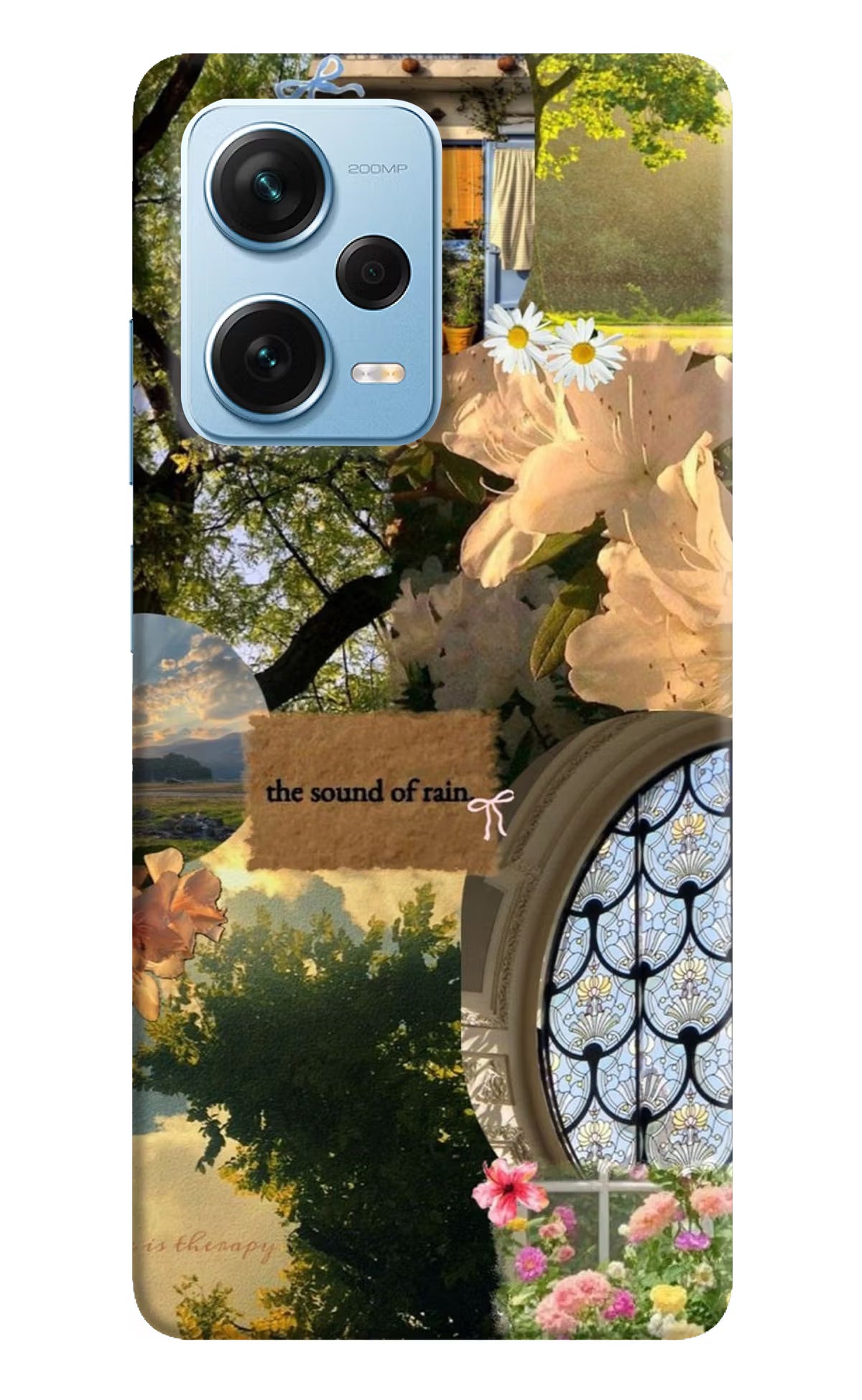 Rain Redmi Note 12 Pro+ 5G Back Cover - Rain Redmi Note 12 Pro+ 5G Back Cover Rain Redmi Note 12 Pro+ 5G Back Cover