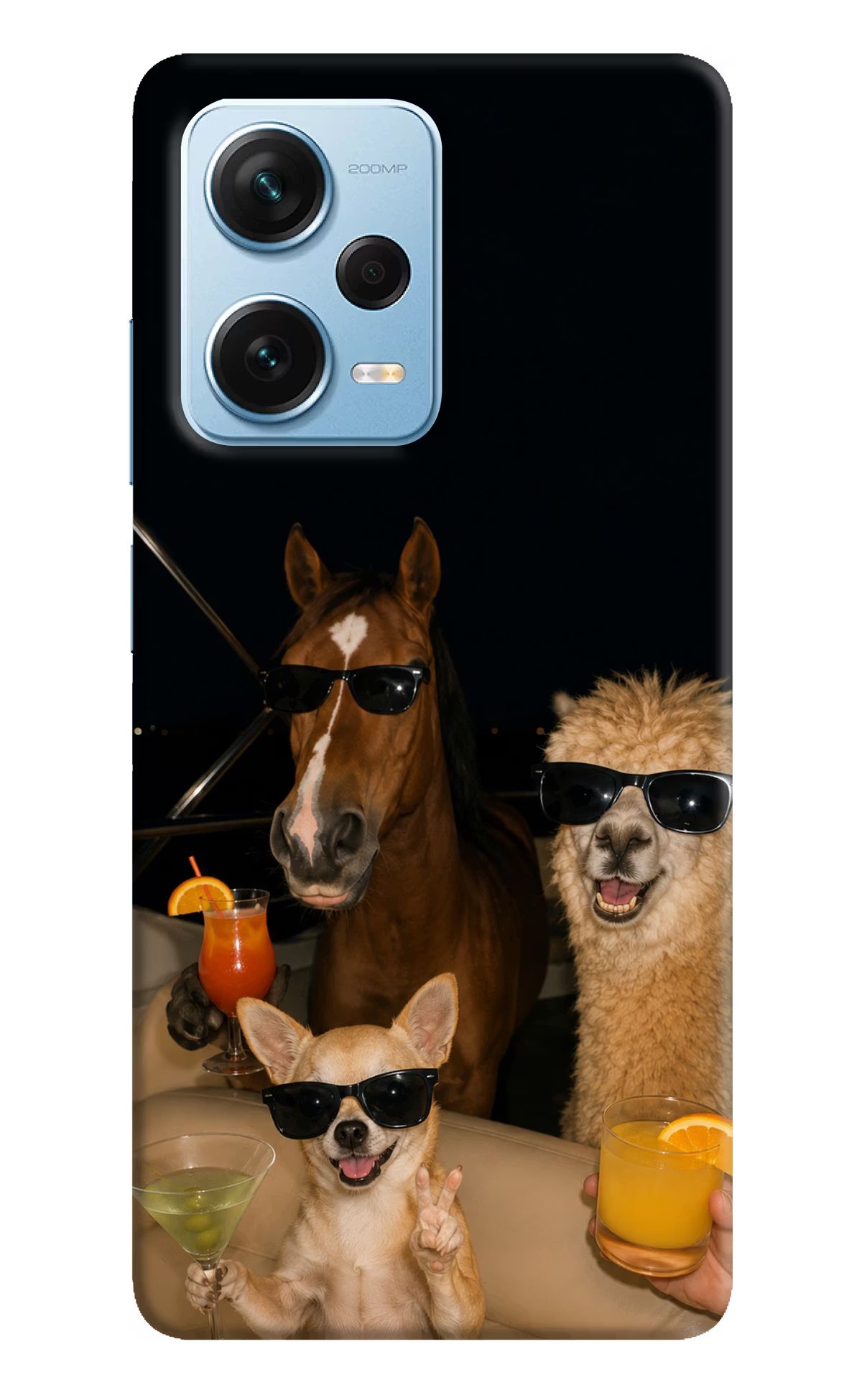 Party Squad Redmi Note 12 Pro+ 5G Back Cover - Party Squad Redmi Note 12 Pro+ 5G Back Cover Party Squad Redmi Note 12 Pro+ 5G Back Cover