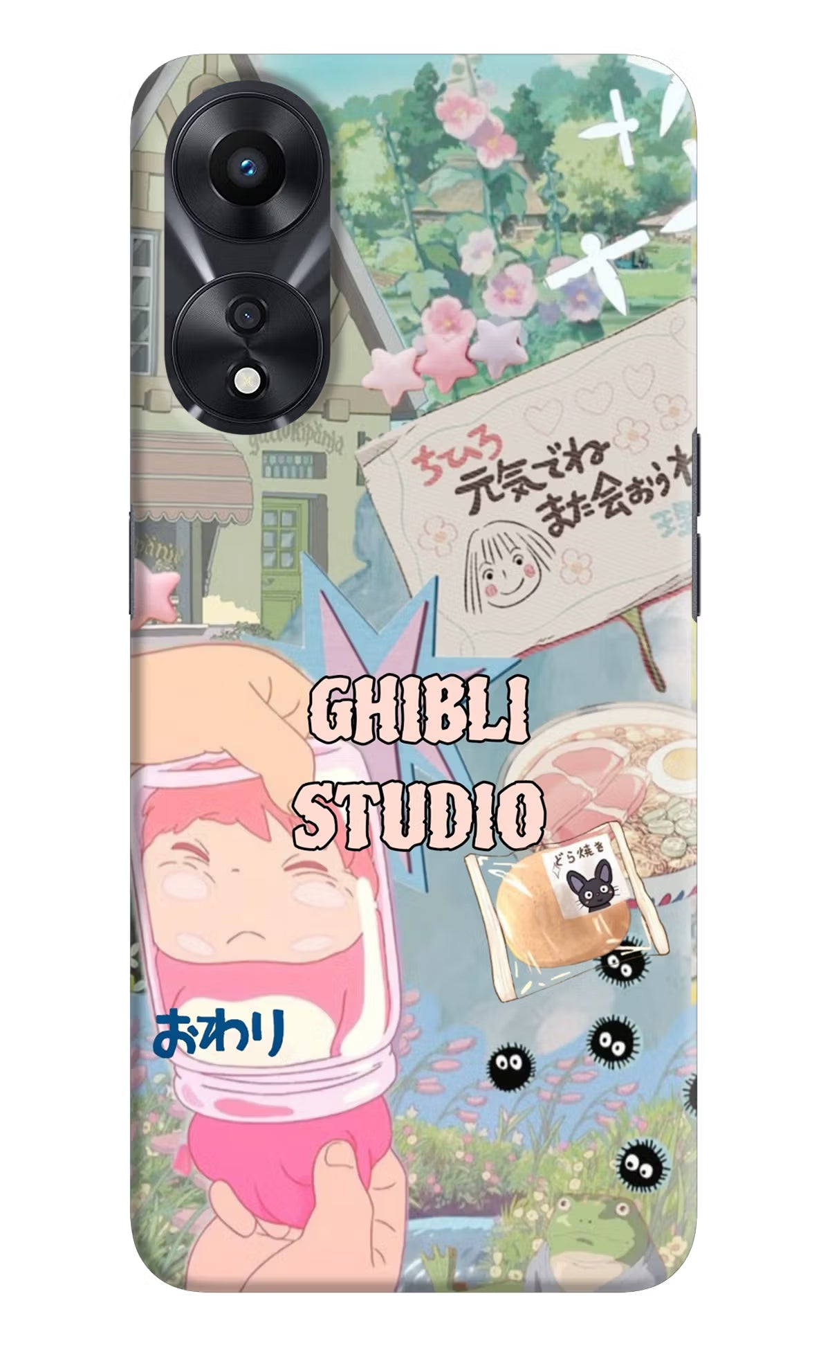 Studio Ghibli Oppo A78 5G Back Cover - Studio Ghibli Oppo A78 5G Back Cover Studio Ghibli Oppo A78 5G Back Cover