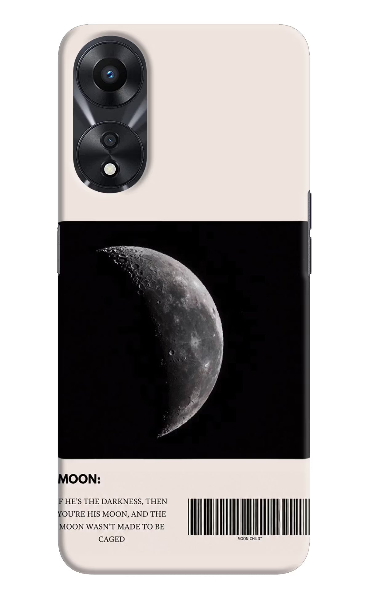 Moon Phase Oppo A78 5G Back Cover - Moon Phase Oppo A78 5G Back Cover Moon Phase Oppo A78 5G Back Cover