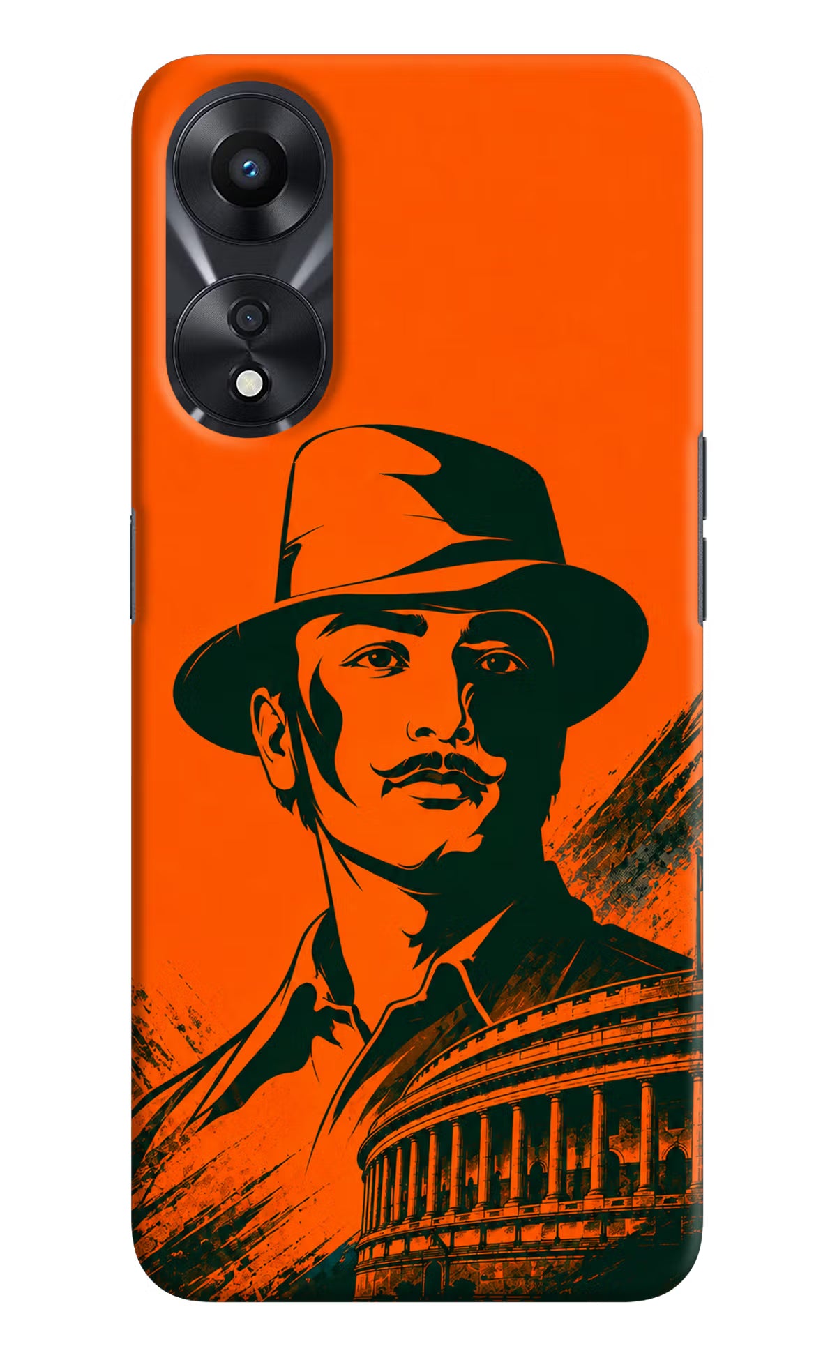 Bhagat Singh Legacy Oppo A78 5G Back Cover - Bhagat Singh Legacy Oppo A78 5G Back Cover Bhagat Singh Legacy Oppo A78 5G Back Cover
