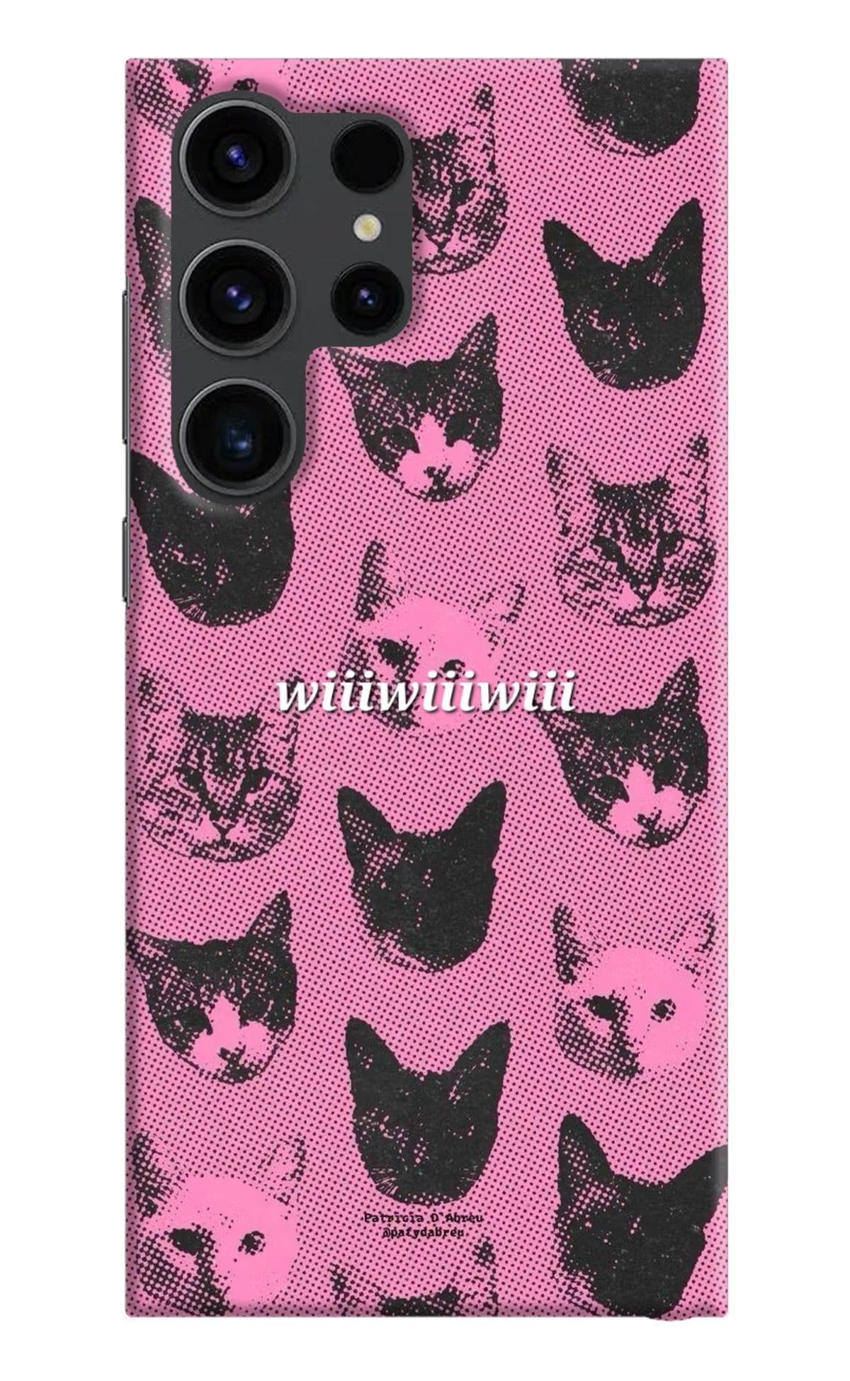 Pink Cats Samsung S23 Ultra Back Cover - Pink Cats Samsung S23 Ultra Back Cover Pink Cats Samsung S23 Ultra Back Cover