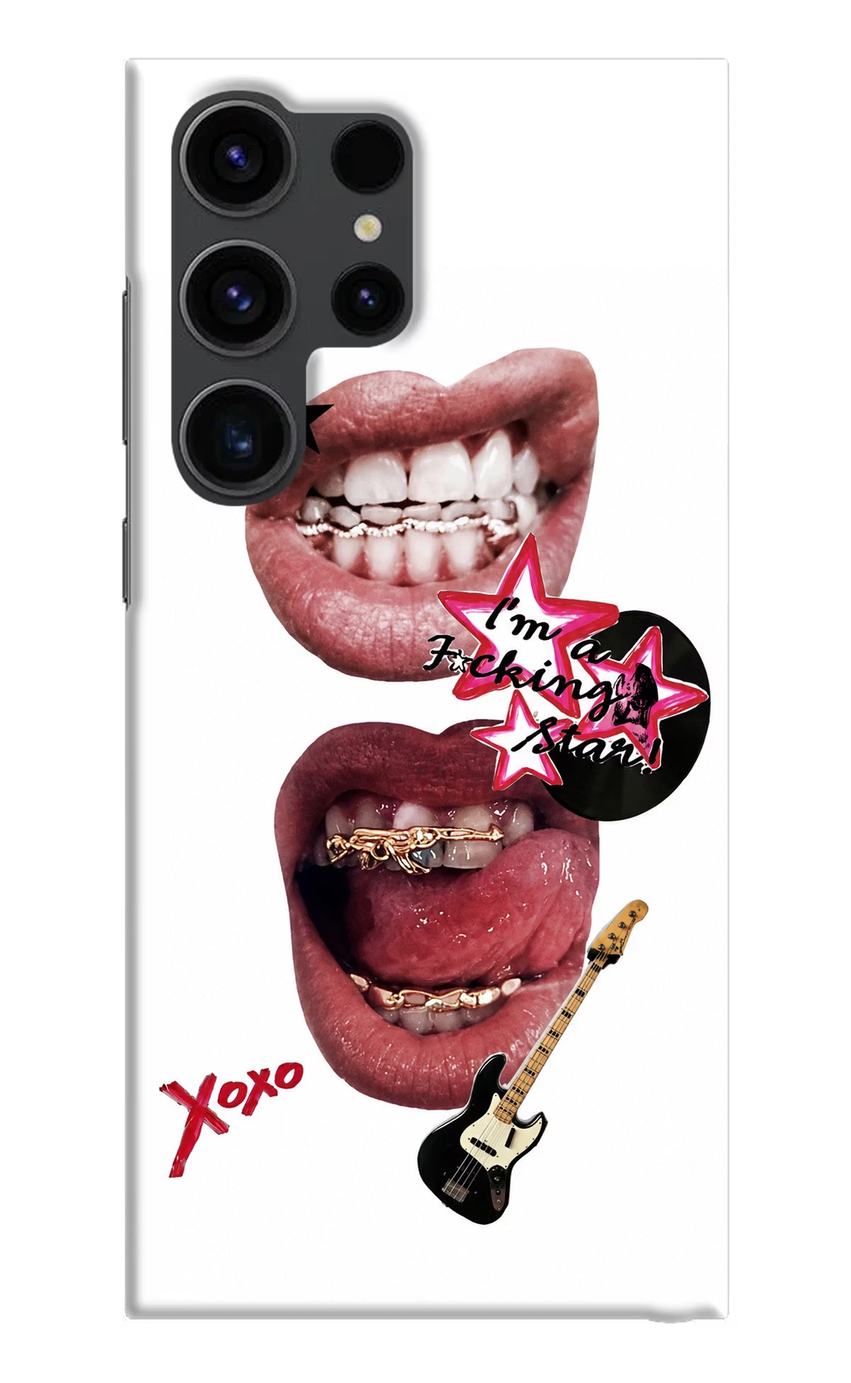 Rockstar Samsung S23 Ultra Back Cover - Rockstar Samsung S23 Ultra Back Cover Rockstar Samsung S23 Ultra Back Cover