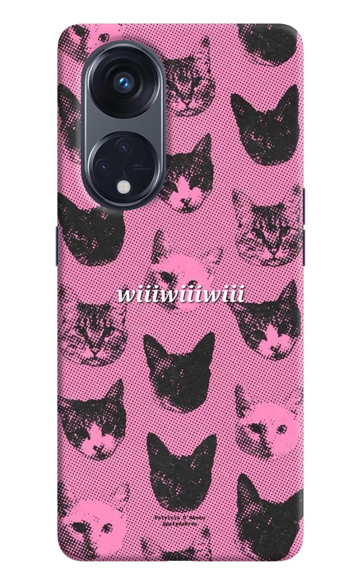 Pink Cats Oppo Reno8 T 5G Back Cover - Pink Cats Oppo Reno8 T 5G Back Cover Pink Cats Oppo Reno8 T 5G Back Cover