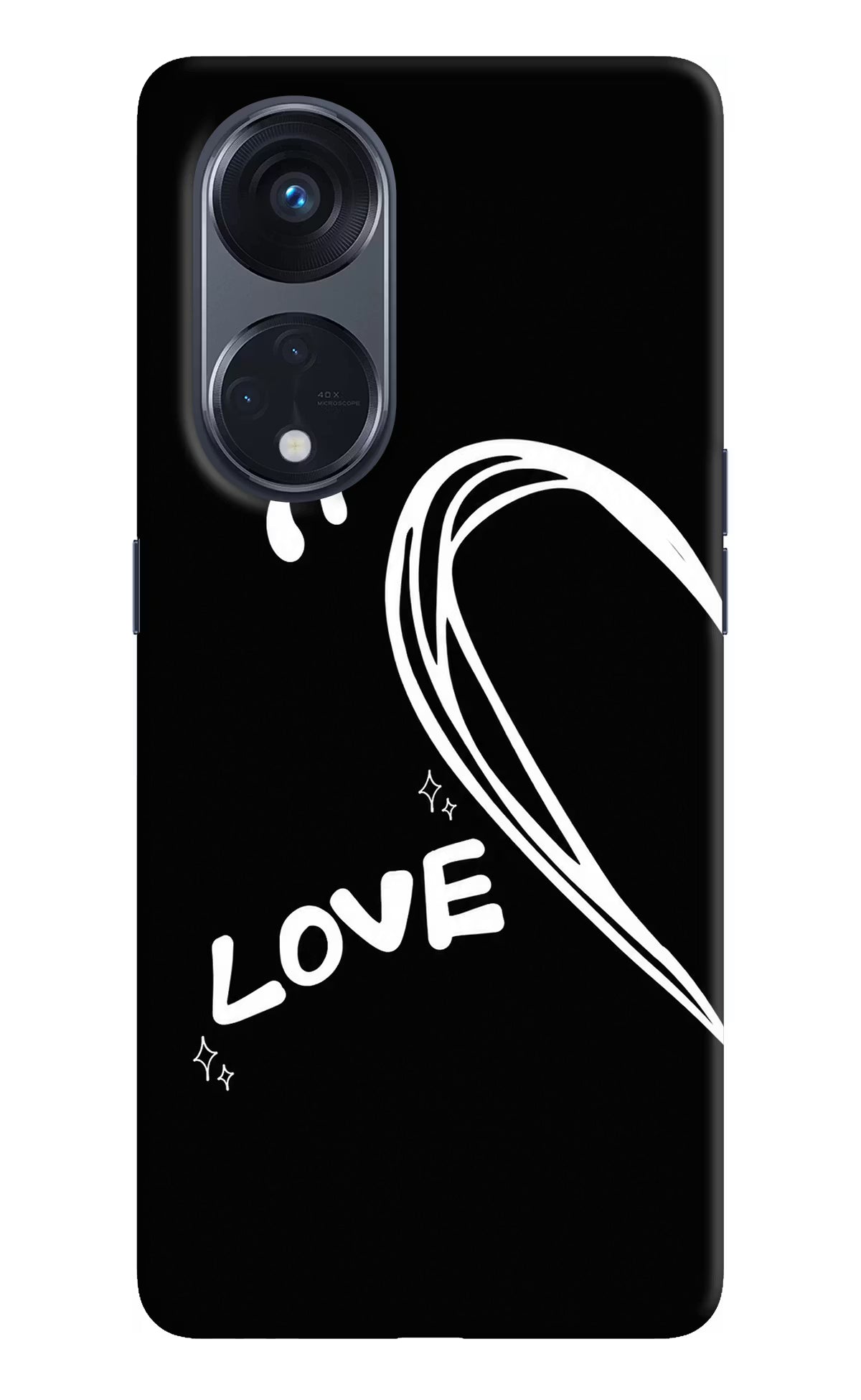 Love Line Oppo Reno8 T 5G Back Cover - Love Line Oppo Reno8 T 5G Back Cover Love Line Oppo Reno8 T 5G Back Cover