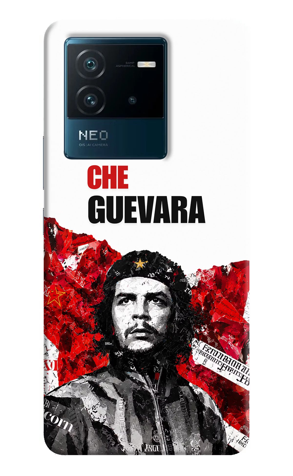 Che Guevara Revolution IQOO Neo 6 5G Back Cover - Che Guevara Revolution IQOO Neo 6 5G Back Cover Che Guevara Revolution IQOO Neo 6 5G Back Cover