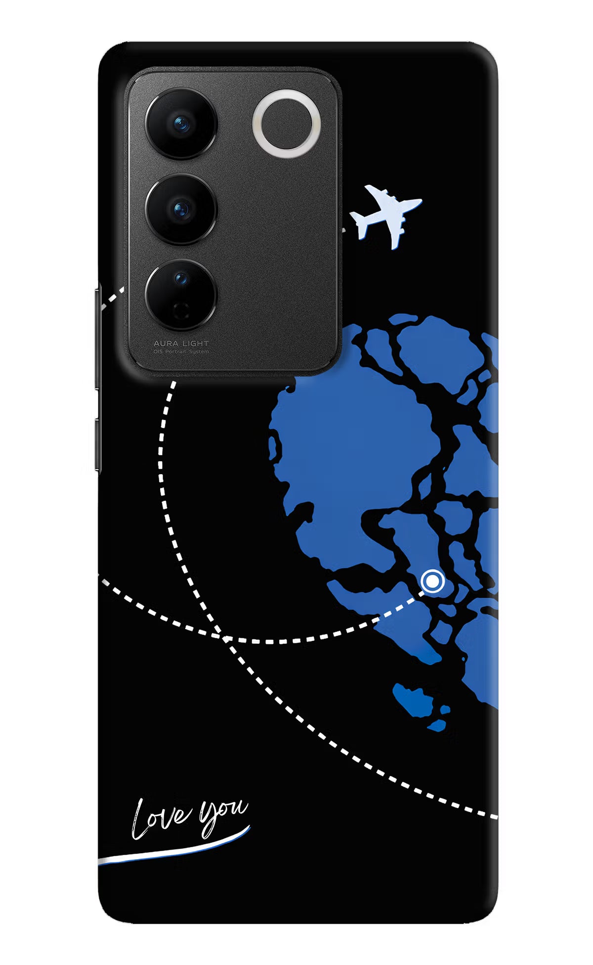 Love Orbit Vivo V27/V27 Pro Back Cover - Love Orbit Vivo V27/V27 Pro Back Cover Love Orbit Vivo V27/V27 Pro Back Cover