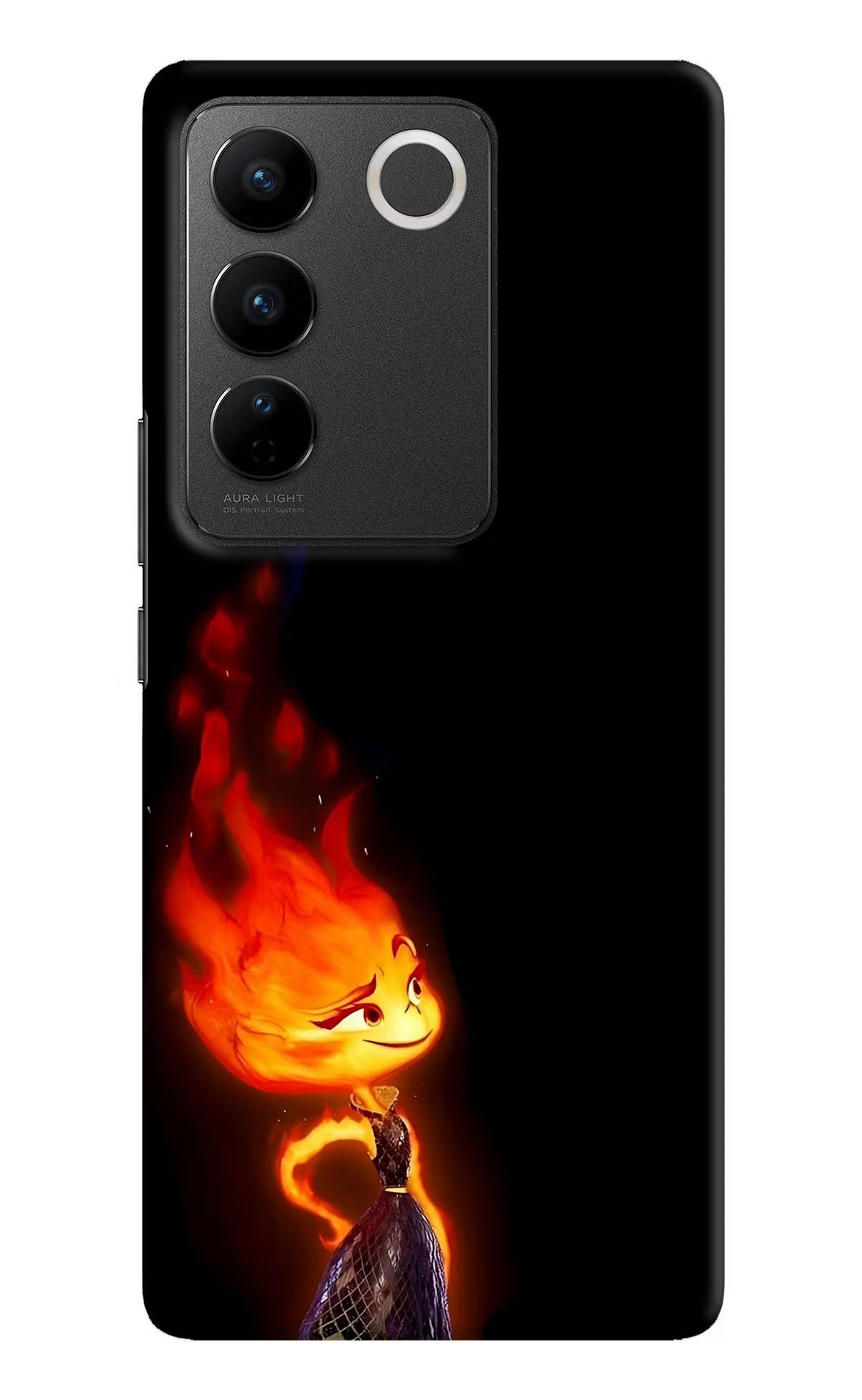 Ember Flame Vivo V27/V27 Pro Back Cover - Ember Flame Vivo V27/V27 Pro Back Cover Ember Flame Vivo V27/V27 Pro Back Cover