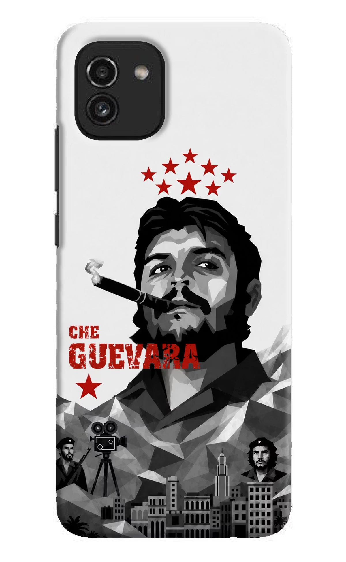 Che Guevara Iconic Samsung A03 Back Cover - Che Guevara Iconic Samsung A03 Back Cover Che Guevara Iconic Samsung A03 Back Cover