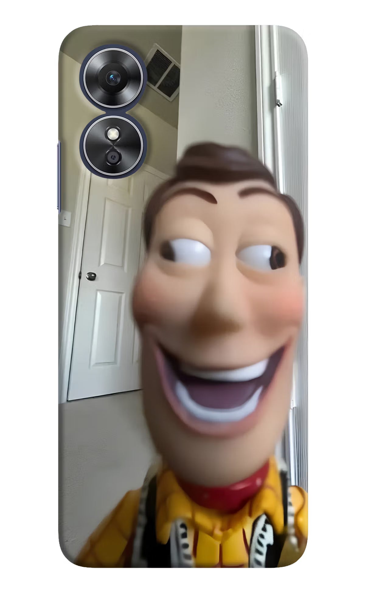 Side Eye Woody Oppo A17 Back Cover - Side Eye Woody Oppo A17 Back Cover Side Eye Woody Oppo A17 Back Cover