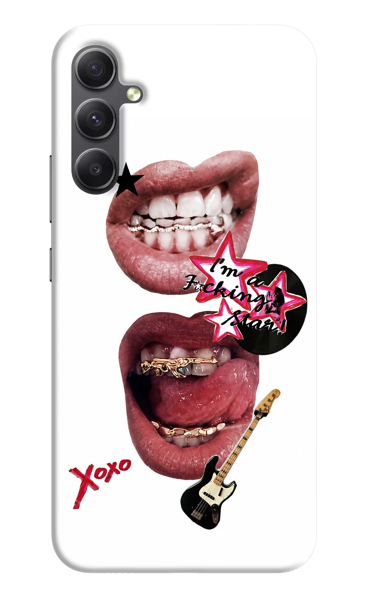Rockstar Samsung A34 5G Back Cover - Rockstar Samsung A34 5G Back Cover Rockstar Samsung A34 5G Back Cover