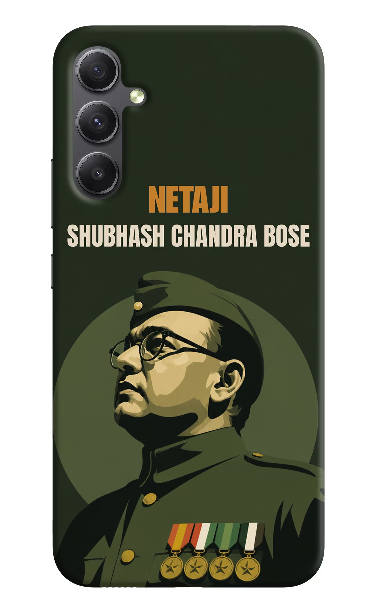 Netaji Legacy Samsung A34 5G Back Cover - Netaji Legacy Samsung A34 5G Back Cover Netaji Legacy Samsung A34 5G Back Cover