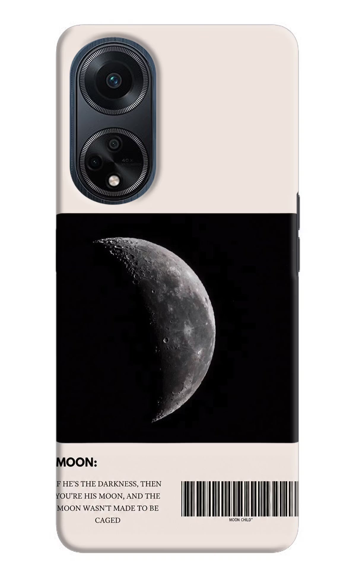 Moon Phase Oppo F23 Back Cover - Moon Phase Oppo F23 Back Cover Moon Phase Oppo F23 Back Cover