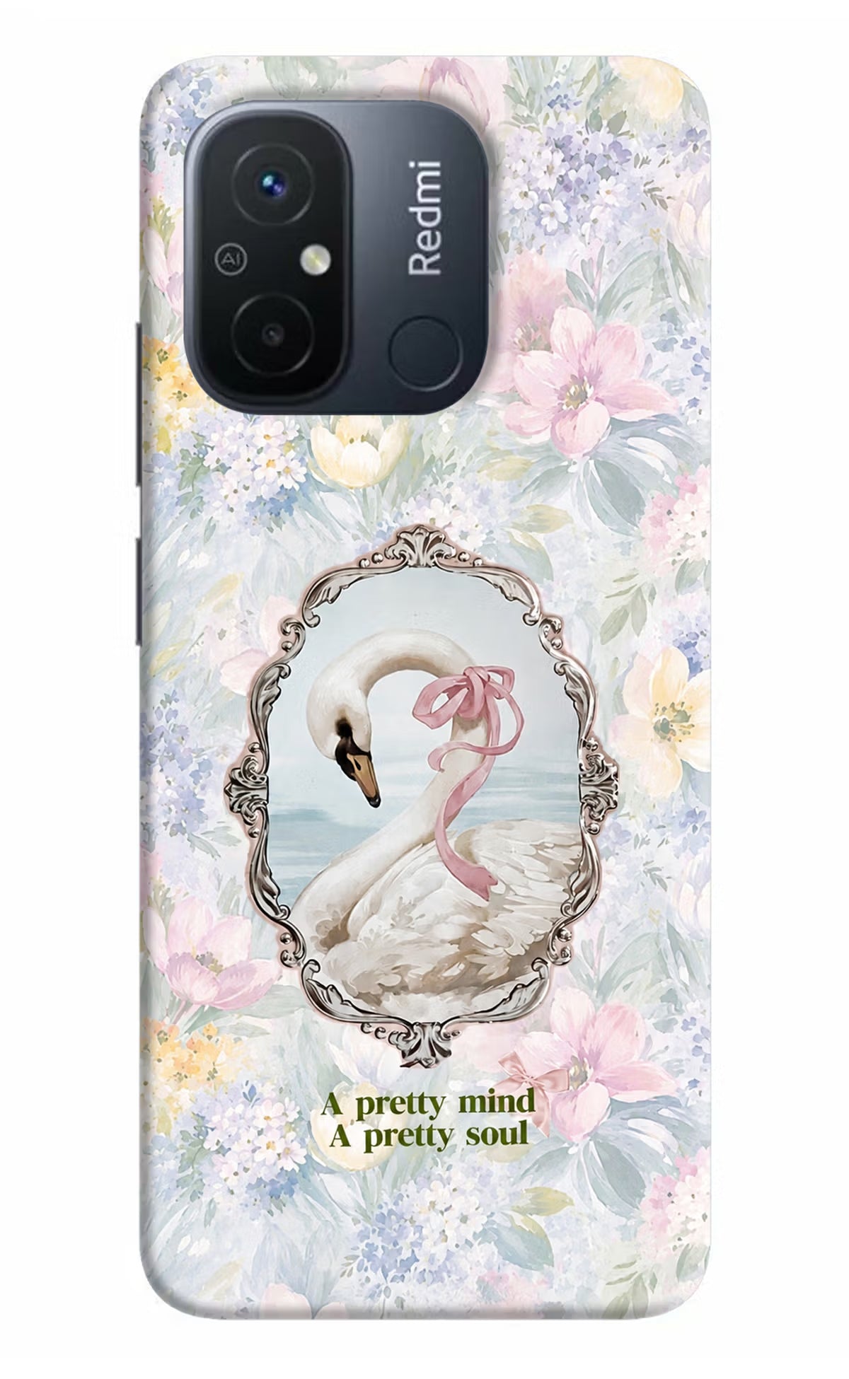 Pretty Mind Pretty Soul Redmi 12C Back Cover - Pretty Mind Pretty Soul Redmi 12C Back Cover Pretty Mind Pretty Soul Redmi 12C Back Cover