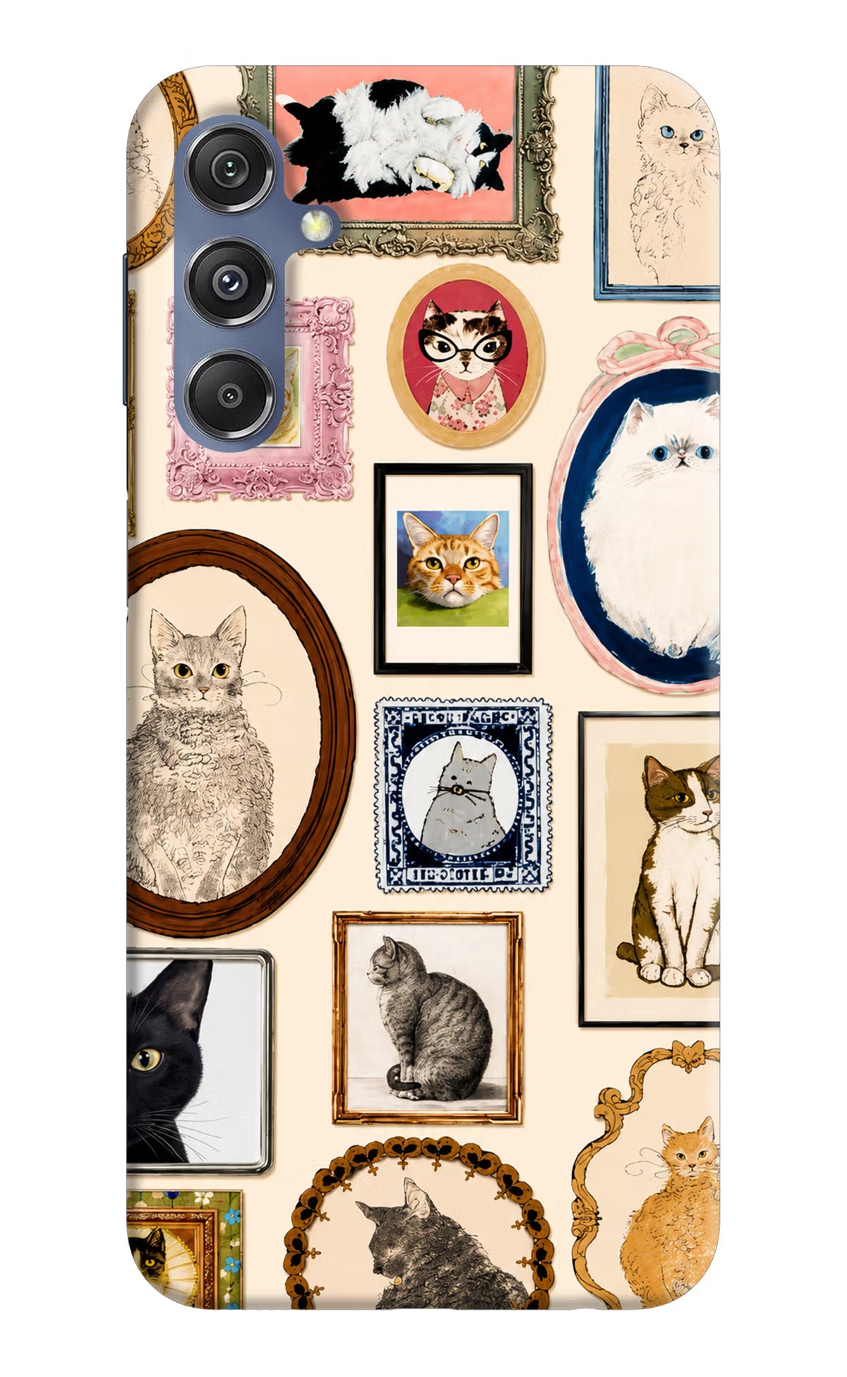 Mirror Cats Samsung M34 5G/F34 5G Back Cover - Mirror Cats Samsung M34 5G/F34 5G Back Cover Mirror Cats Samsung M34 5G/F34 5G Back Cover