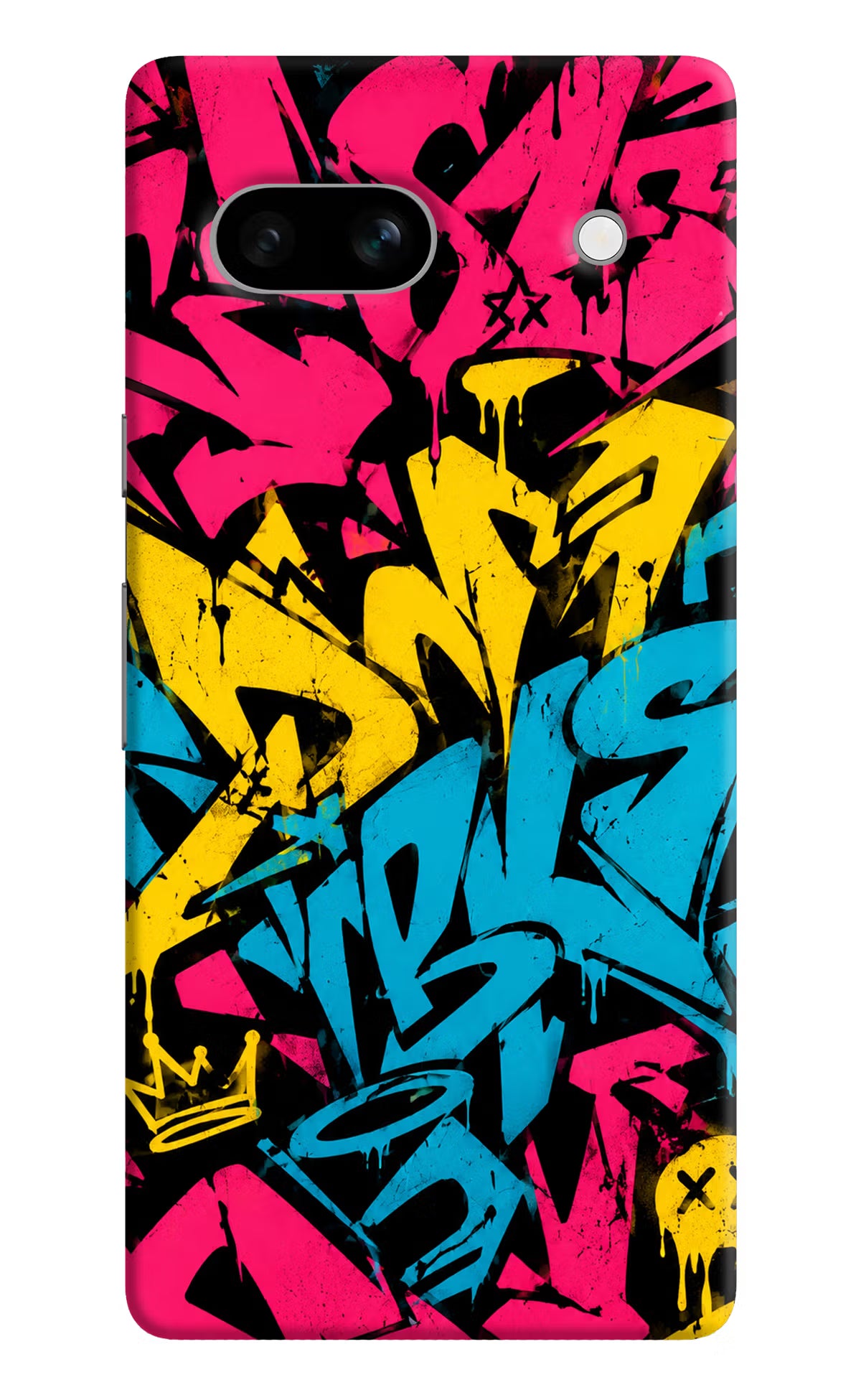 Graffiti Vibe Google Pixel 7A Back Cover - Graffiti Vibe Google Pixel 7A Back Cover Graffiti Vibe Google Pixel 7A Back Cover