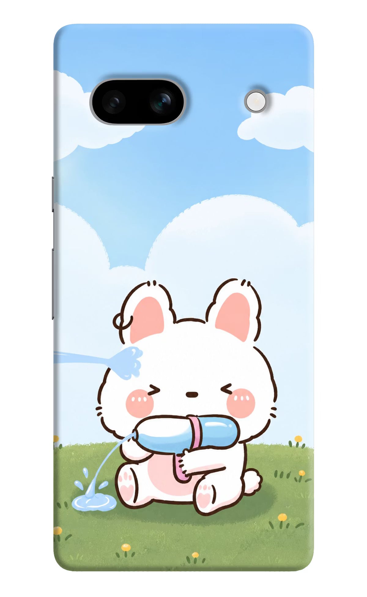 Bunny Treat Google Pixel 7A Back Cover - Bunny Treat Google Pixel 7A Back Cover Bunny Treat Google Pixel 7A Back Cover