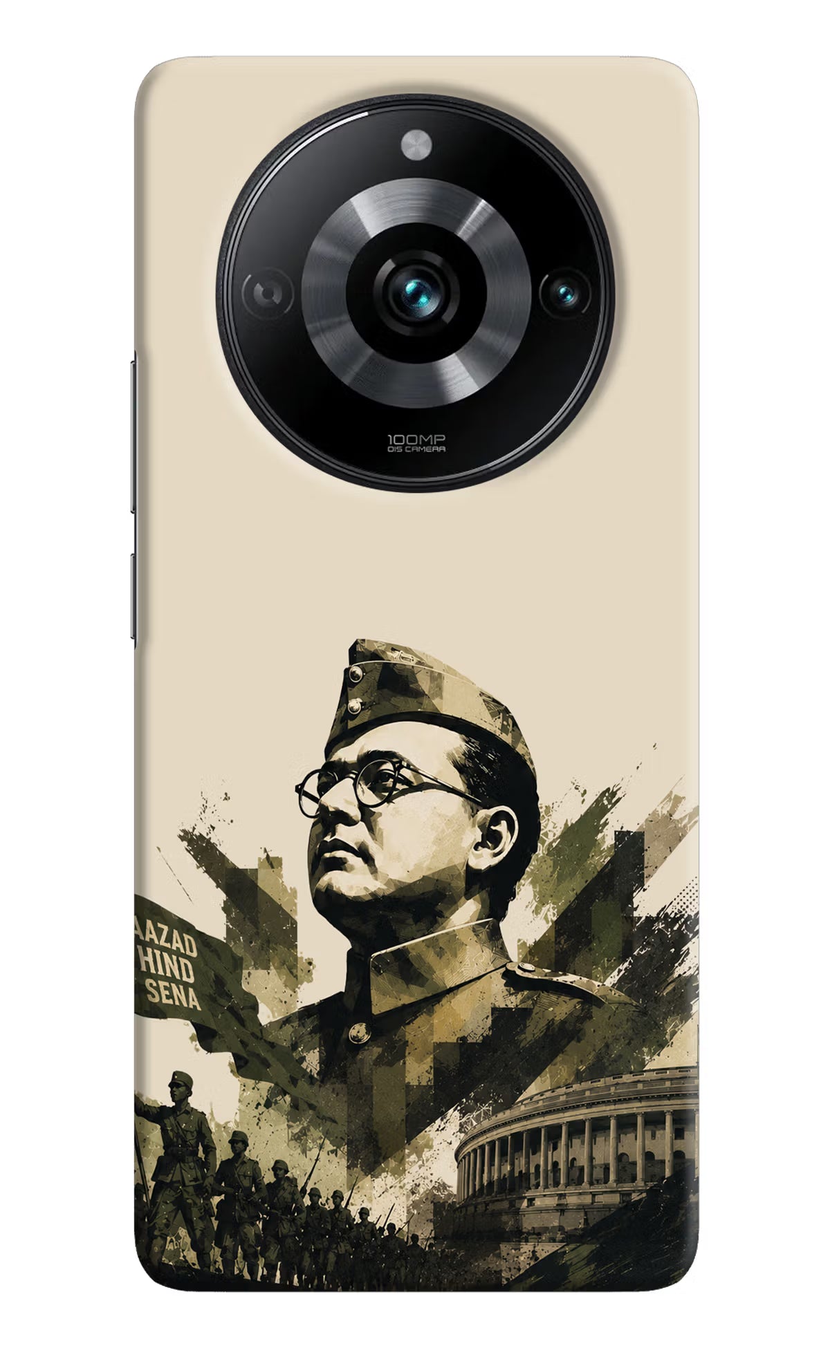Netaji Rising Realme Narzo 60 Pro Back Cover - Netaji Rising Realme Narzo 60 Pro Back Cover Netaji Rising Realme Narzo 60 Pro Back Cover