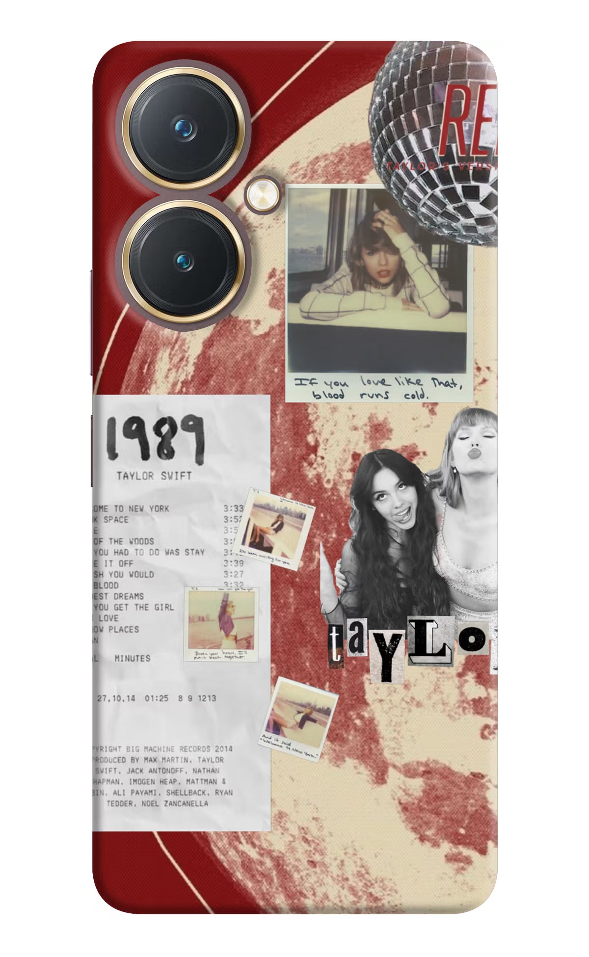 Taylor Swift Vivo Y27 Back Cover - Taylor Swift Vivo Y27 Back Cover Taylor Swift Vivo Y27 Back Cover