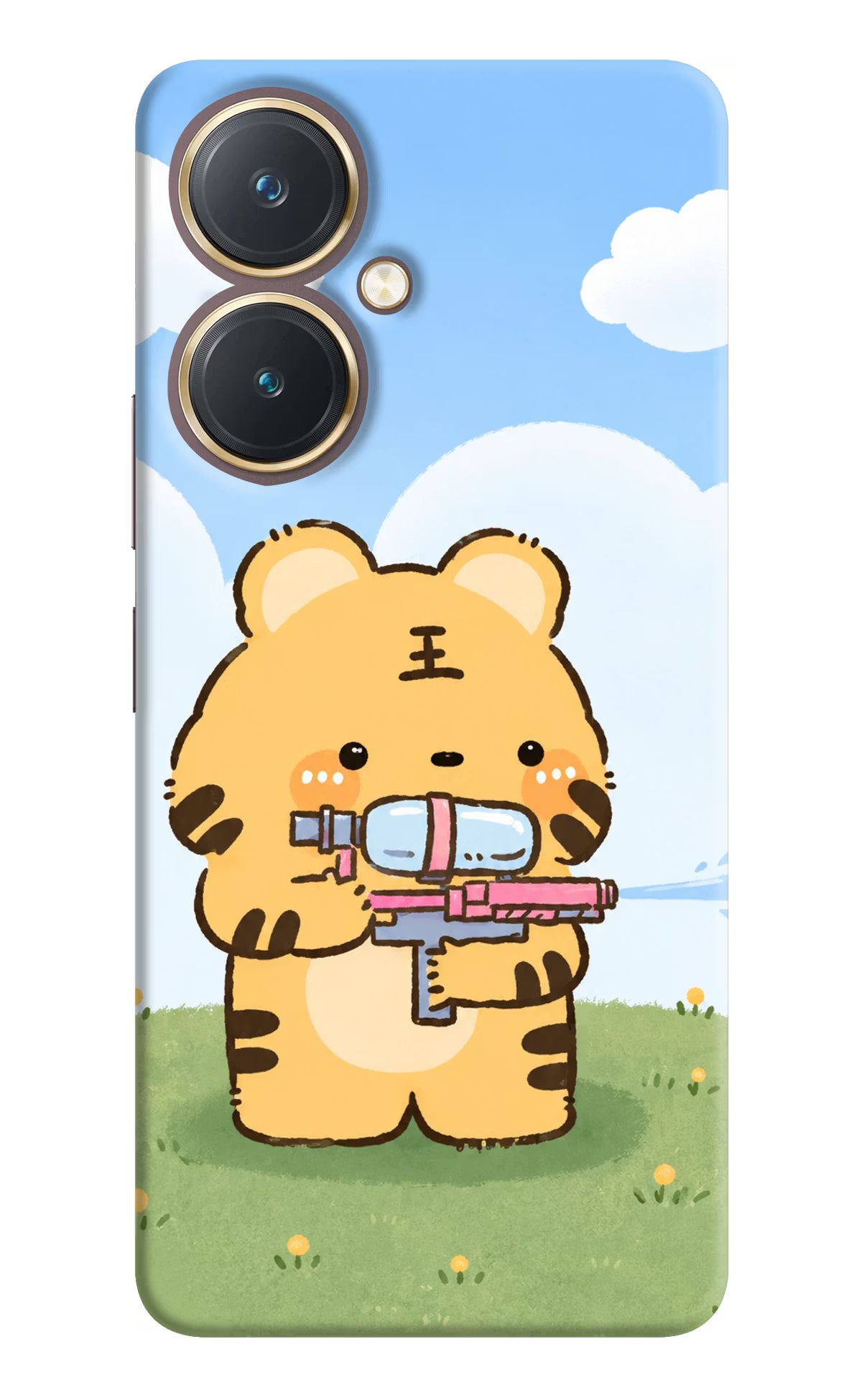 Tiger Treat Vivo Y27 Back Cover - Tiger Treat Vivo Y27 Back Cover Tiger Treat Vivo Y27 Back Cover