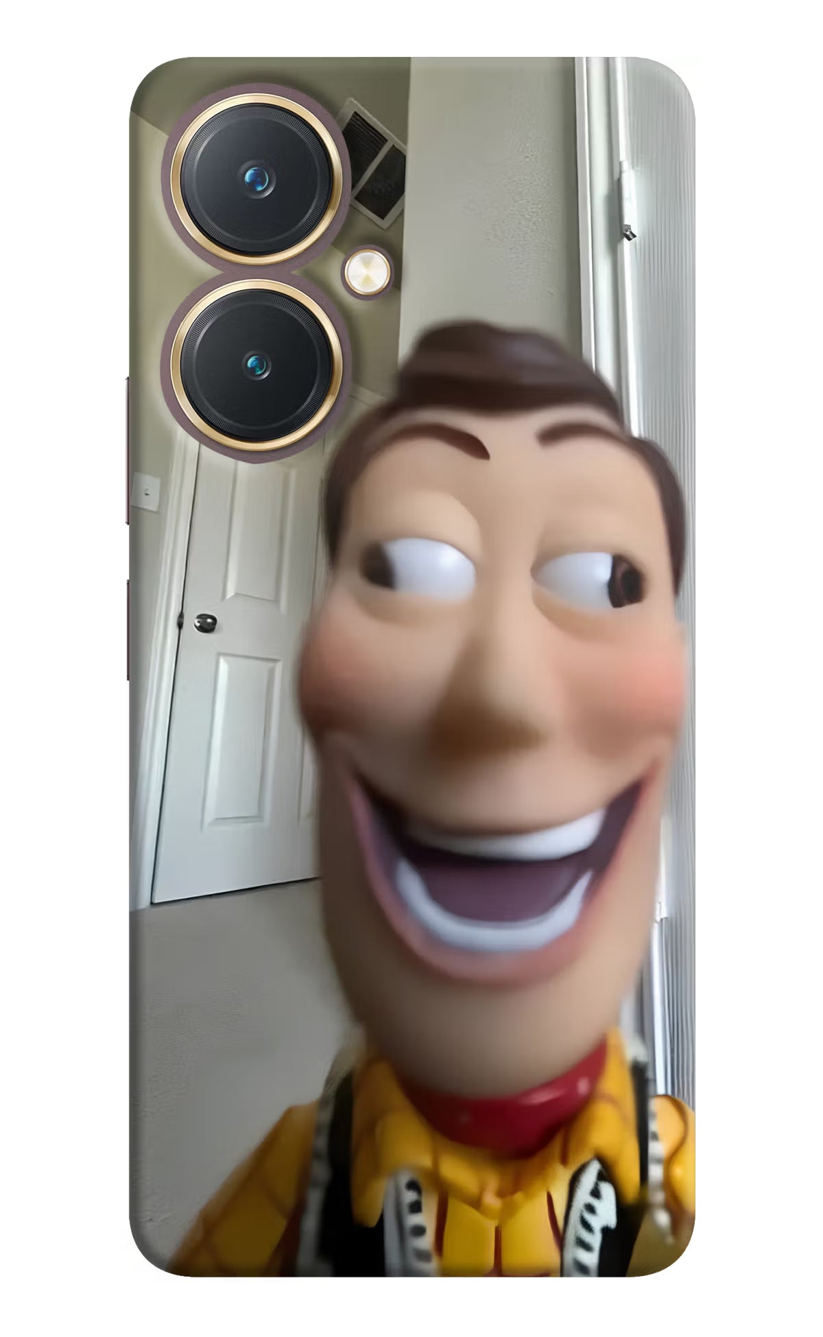 Side Eye Woody Vivo Y27 Back Cover - Side Eye Woody Vivo Y27 Back Cover Side Eye Woody Vivo Y27 Back Cover