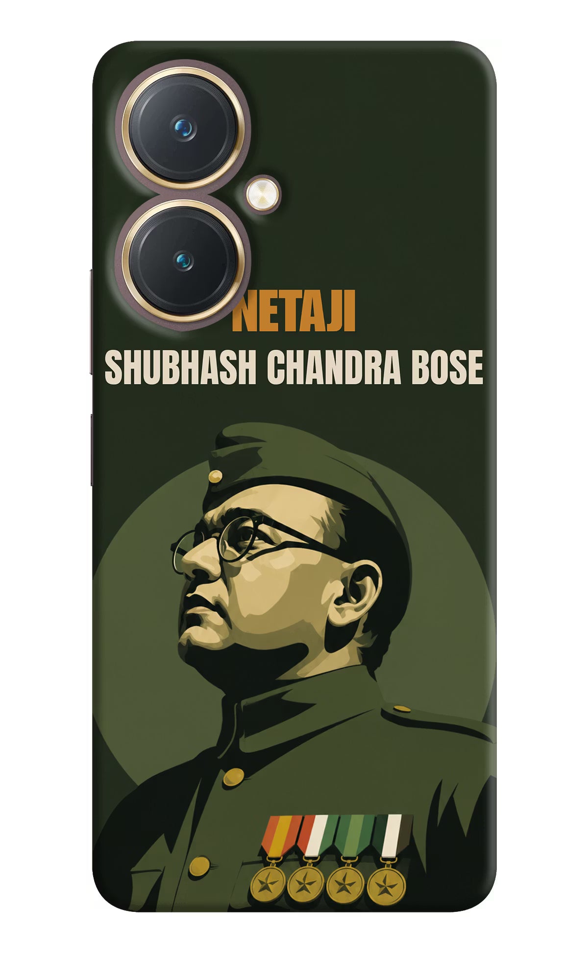 Netaji Legacy Vivo Y27 Back Cover - Netaji Legacy Vivo Y27 Back Cover Netaji Legacy Vivo Y27 Back Cover