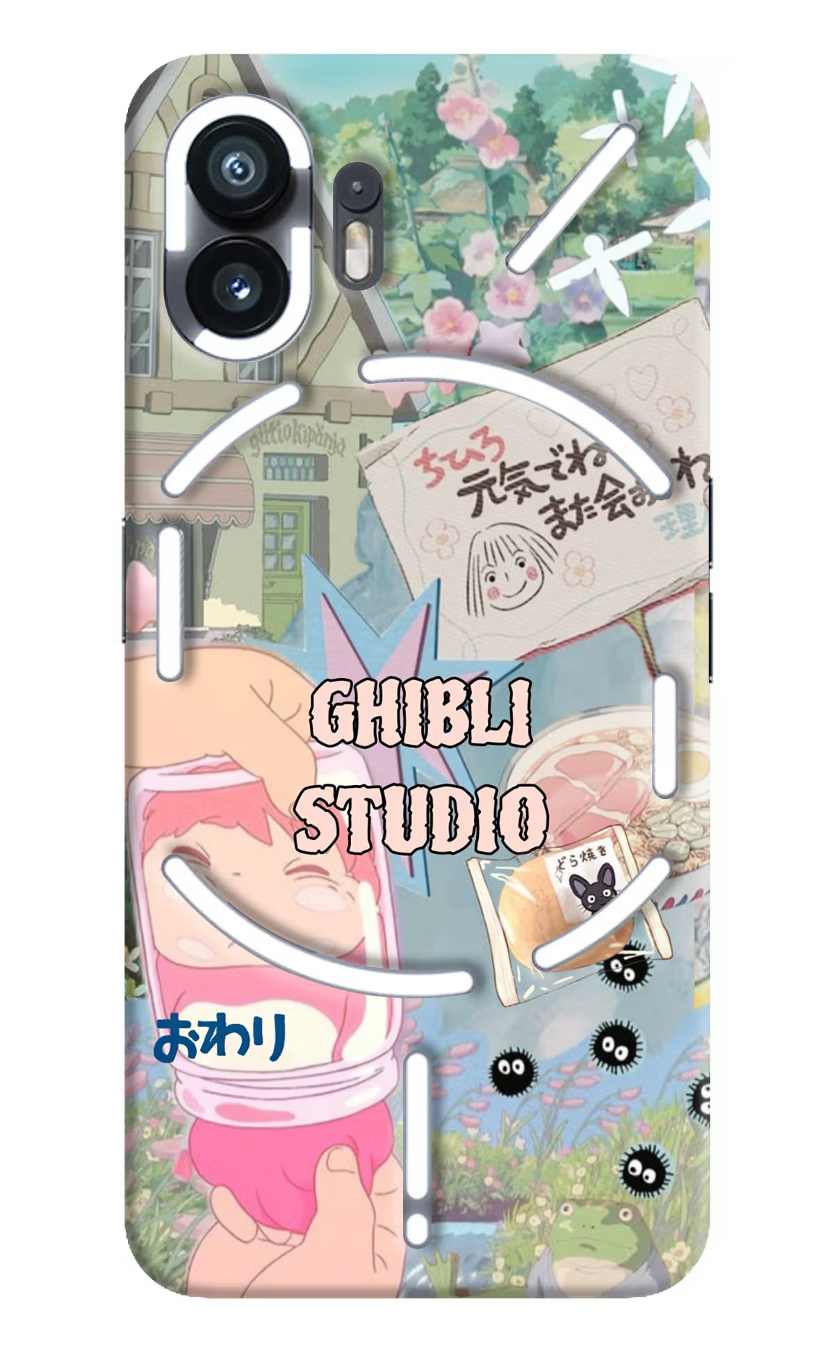 Studio Ghibli Nothing Phone 2 Back Cover - Studio Ghibli Nothing Phone 2 Back Cover Studio Ghibli Nothing Phone 2 Back Cover