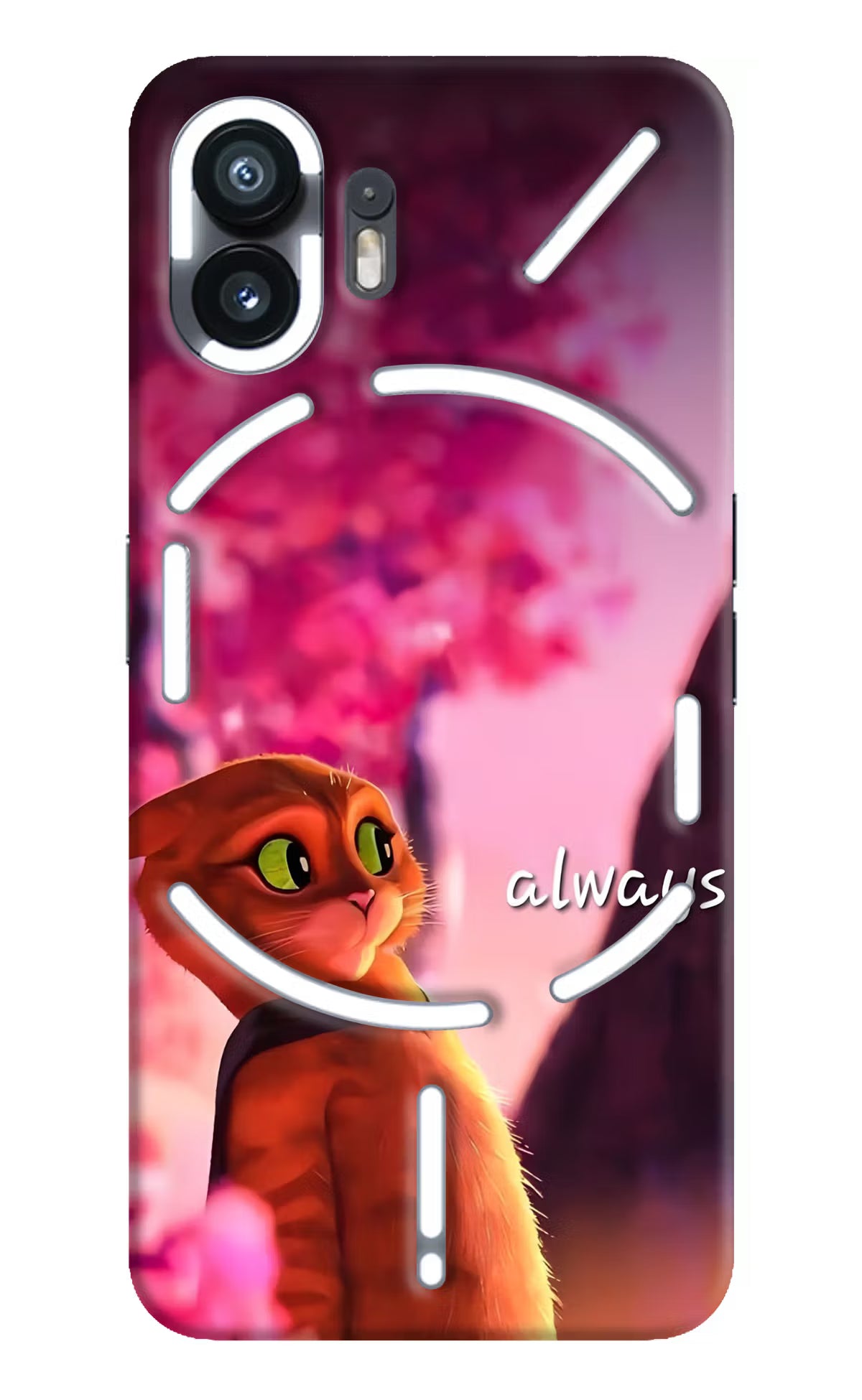Always Cat Nothing Phone 2 Back Cover - Always Cat Nothing Phone 2 Back Cover Always Cat Nothing Phone 2 Back Cover