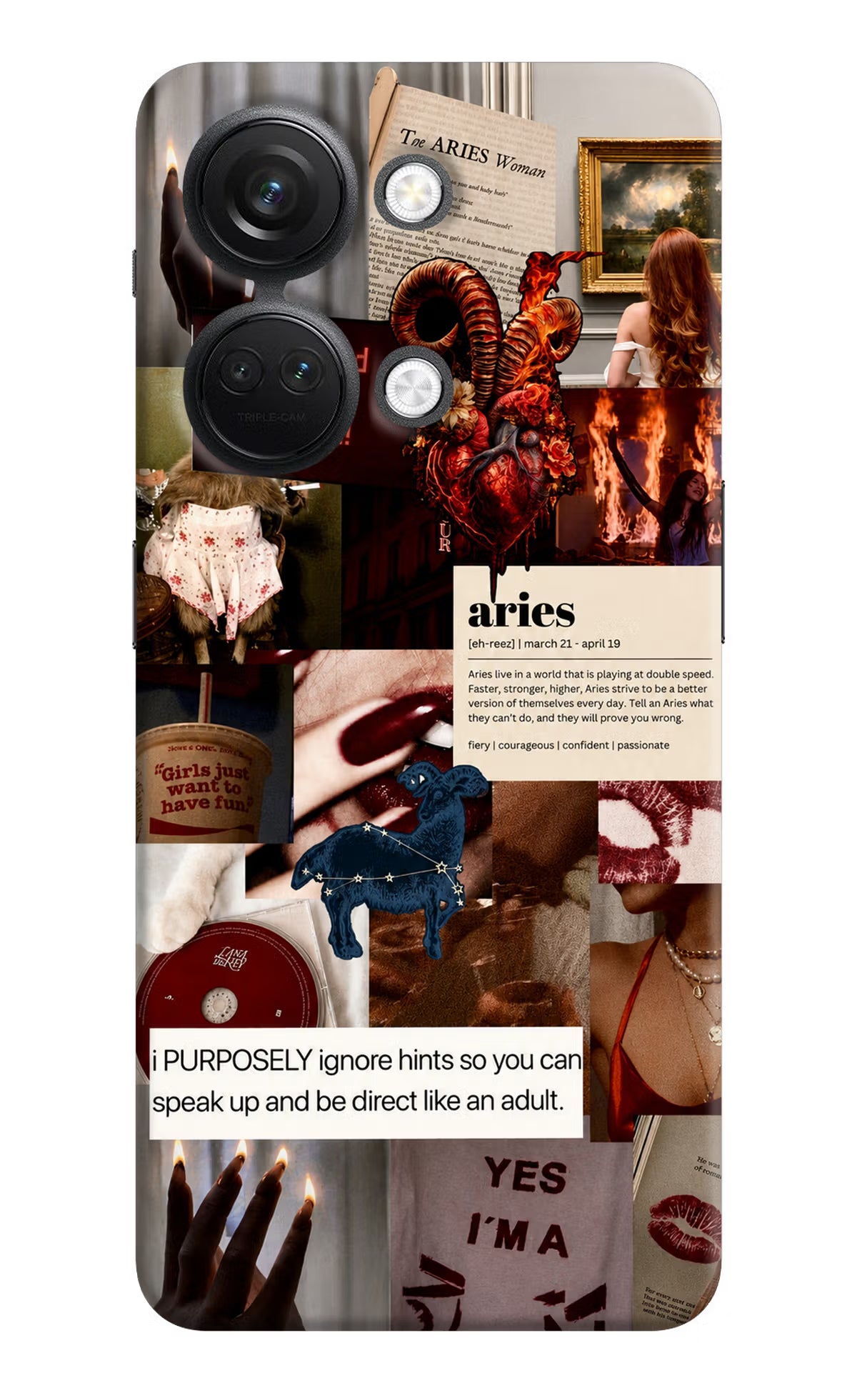 Zodiac Aries OnePlus Nord 3 5G Back Cover - Zodiac Aries OnePlus Nord 3 5G Back Cover Zodiac Aries OnePlus Nord 3 5G Back Cover