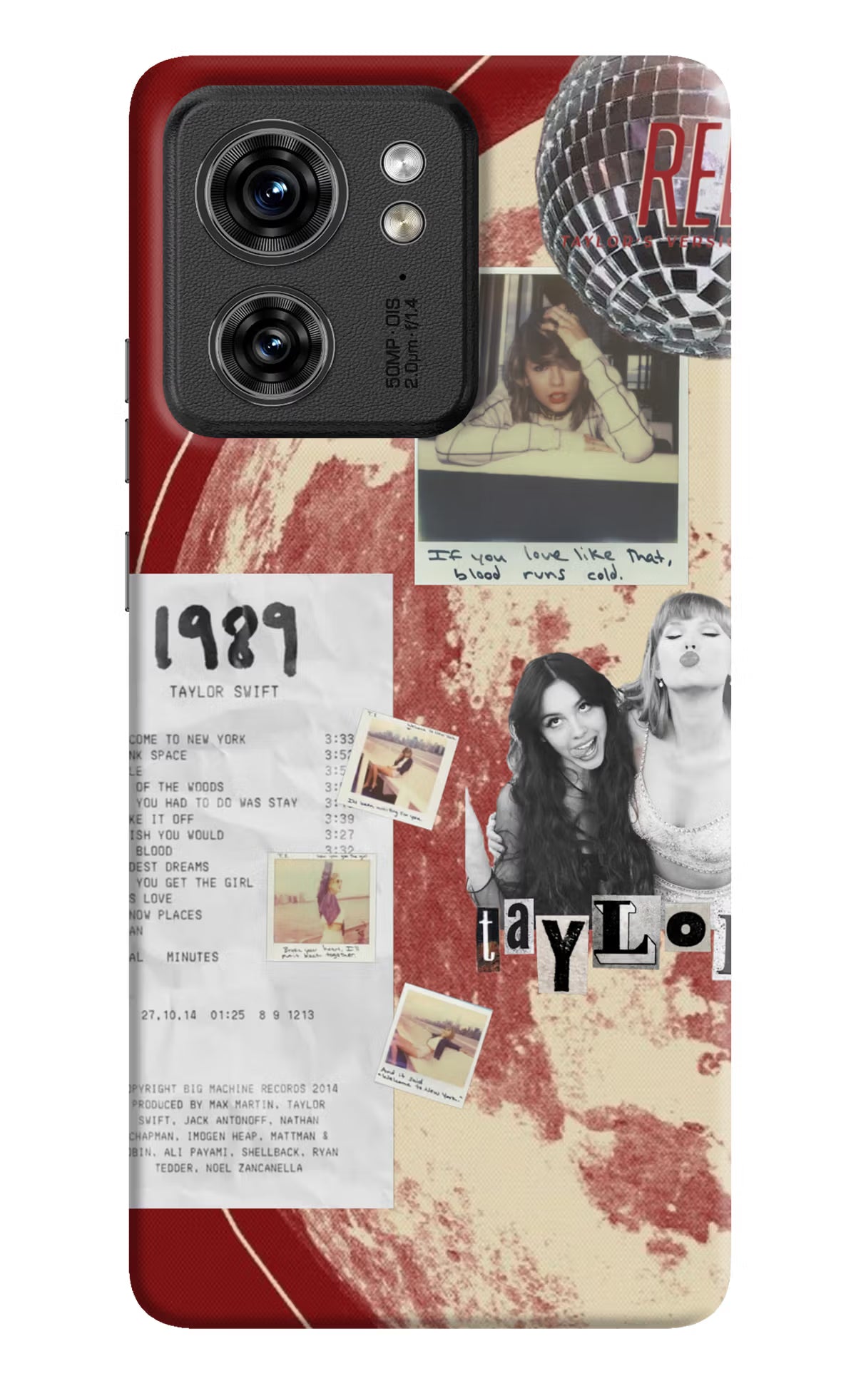 Taylor Swift Moto Edge 40 Back Cover - Taylor Swift Moto Edge 40 Back Cover Taylor Swift Moto Edge 40 Back Cover