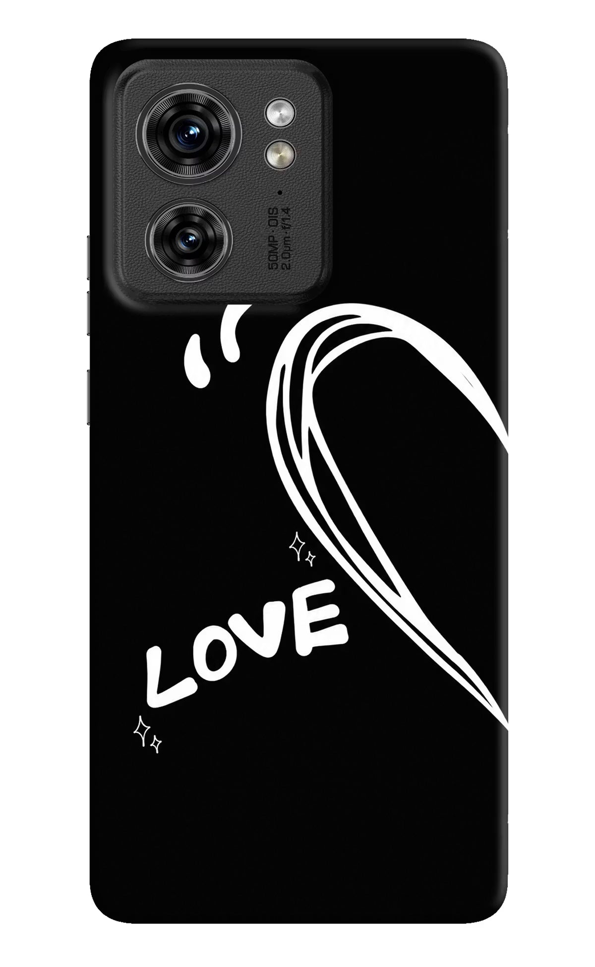 Love Line Moto Edge 40 Back Cover - Love Line Moto Edge 40 Back Cover Love Line Moto Edge 40 Back Cover