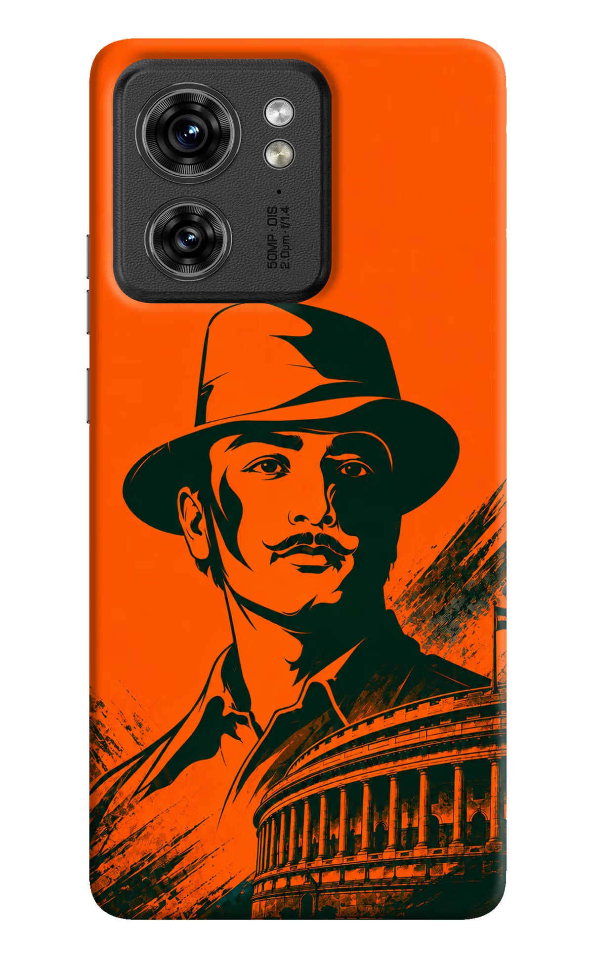 Bhagat Singh Legacy Moto Edge 40 Back Cover - Bhagat Singh Legacy Moto Edge 40 Back Cover Bhagat Singh Legacy Moto Edge 40 Back Cover