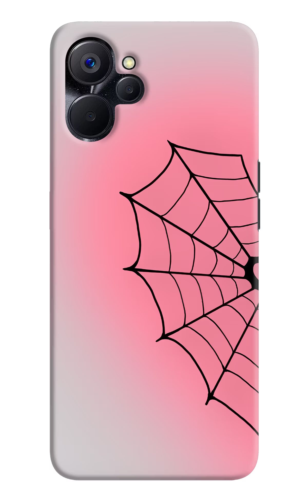 Pink Web Realme 9i 5G Back Cover - Pink Web Realme 9i 5G Back Cover Pink Web Realme 9i 5G Back Cover
