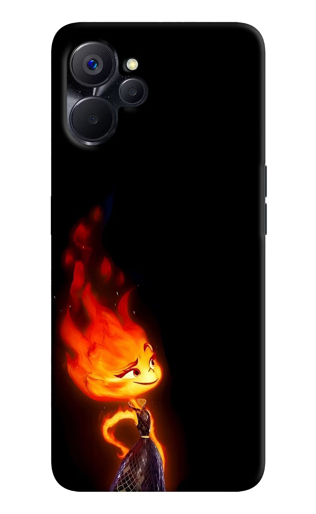 Ember Flame Realme 9i 5G Back Cover - Ember Flame Realme 9i 5G Back Cover Ember Flame Realme 9i 5G Back Cover